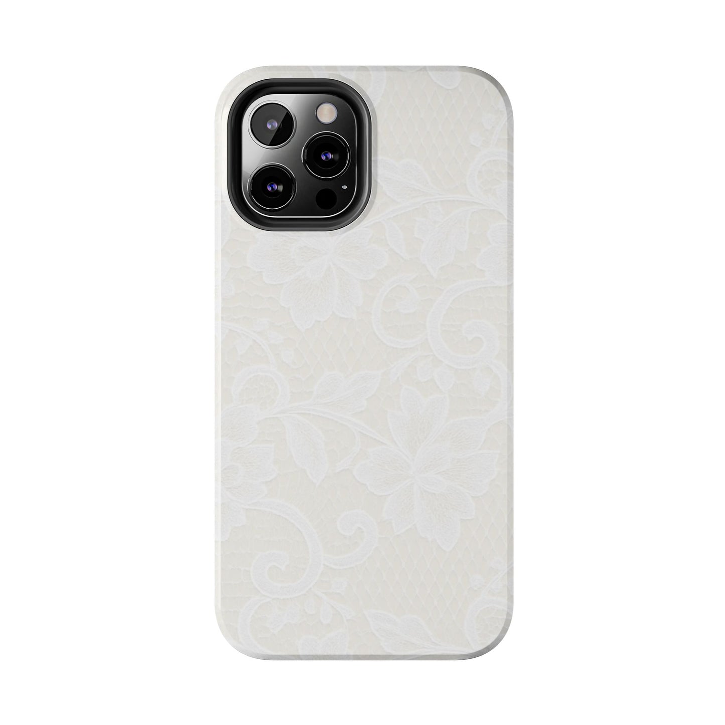 White Lace - Protective Phone Case