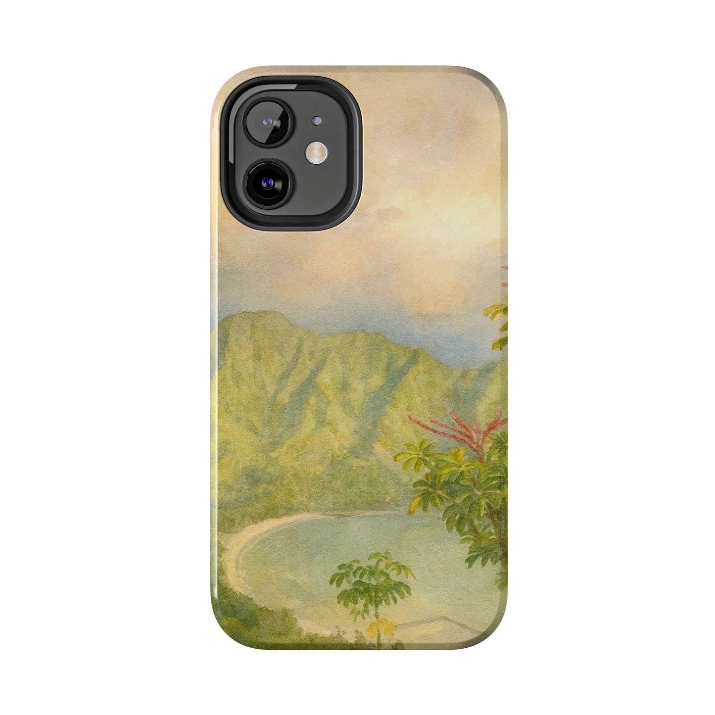 Vintage Tropical Beach - Protective Phone Case