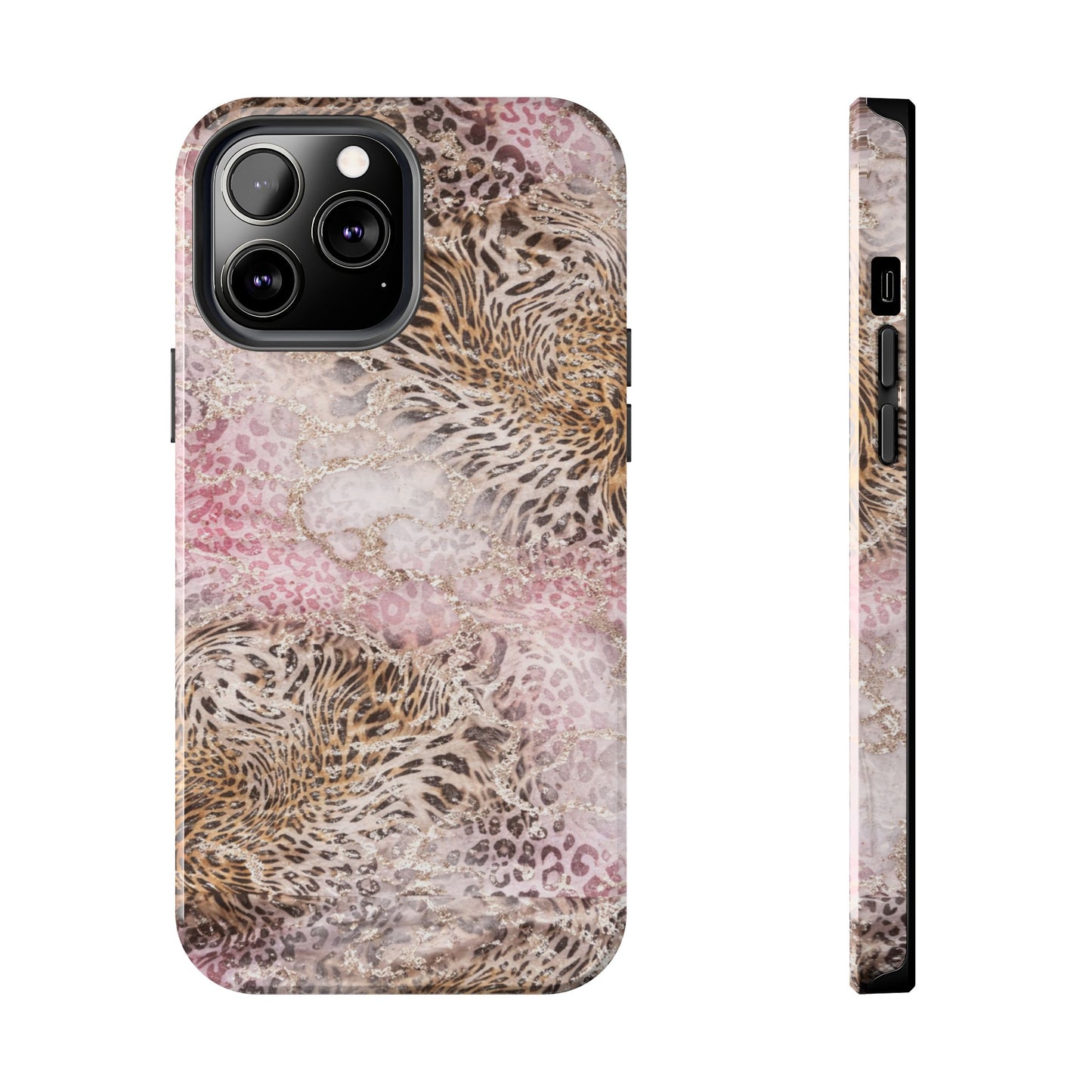 Pink Leopard - Protective Phone Case