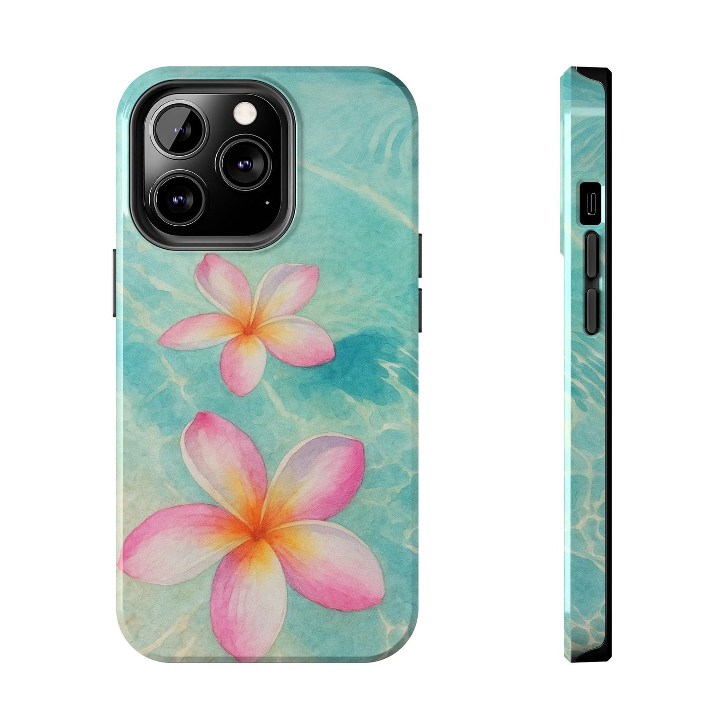 Tropical Flowers - Protective Phone Case