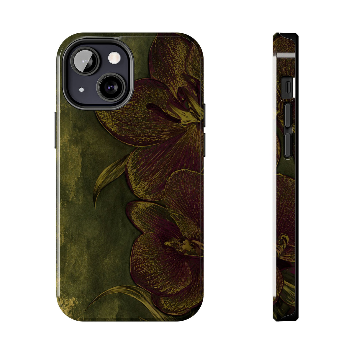 Olive Orchid - Protective Phone Case