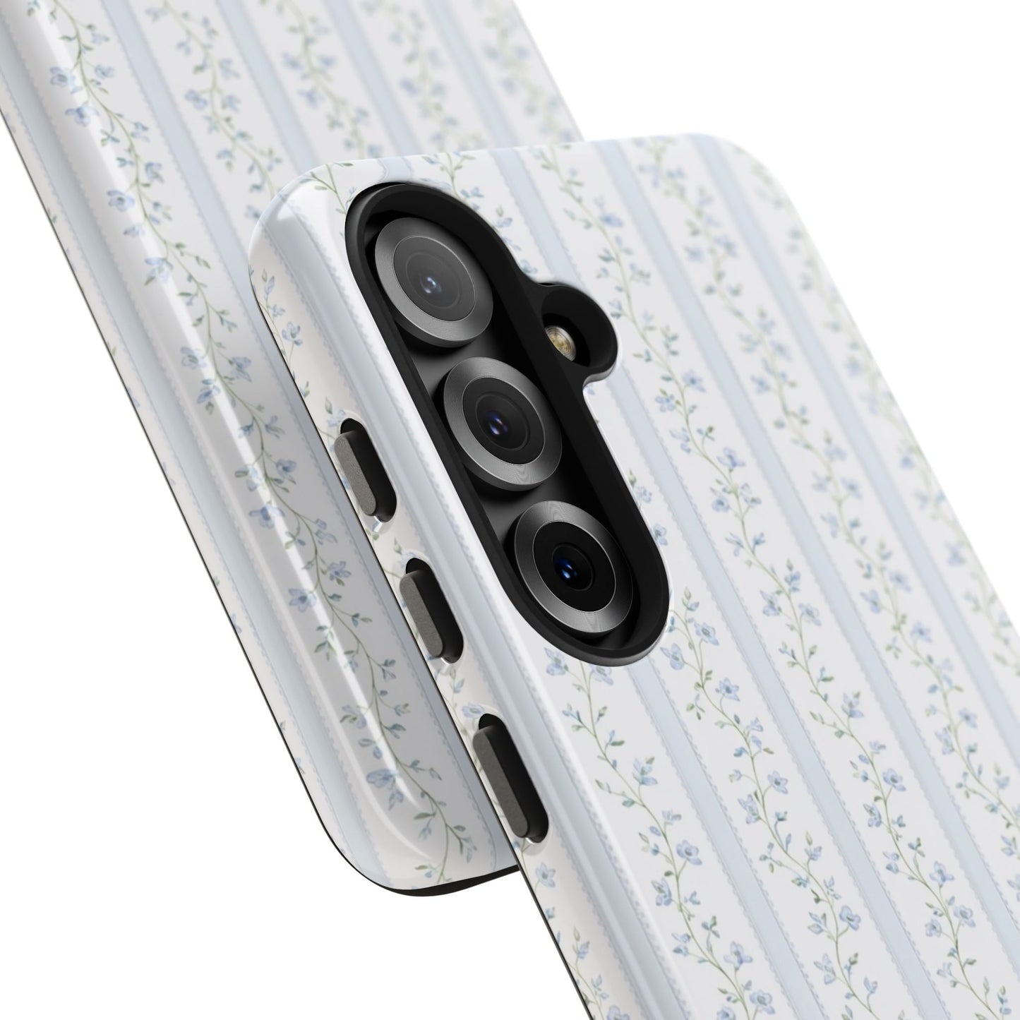 Vintage Blue Vine - Protective Phone Case