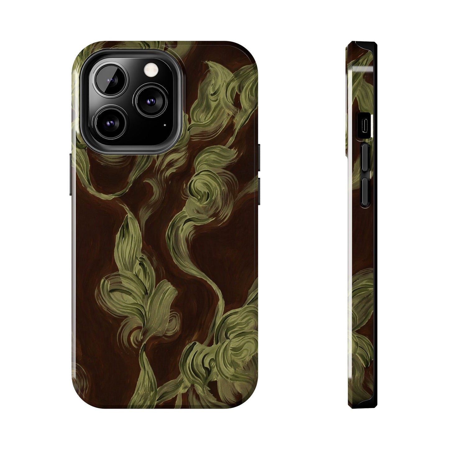 Magnolia Stained Glass - Protective Phone Case