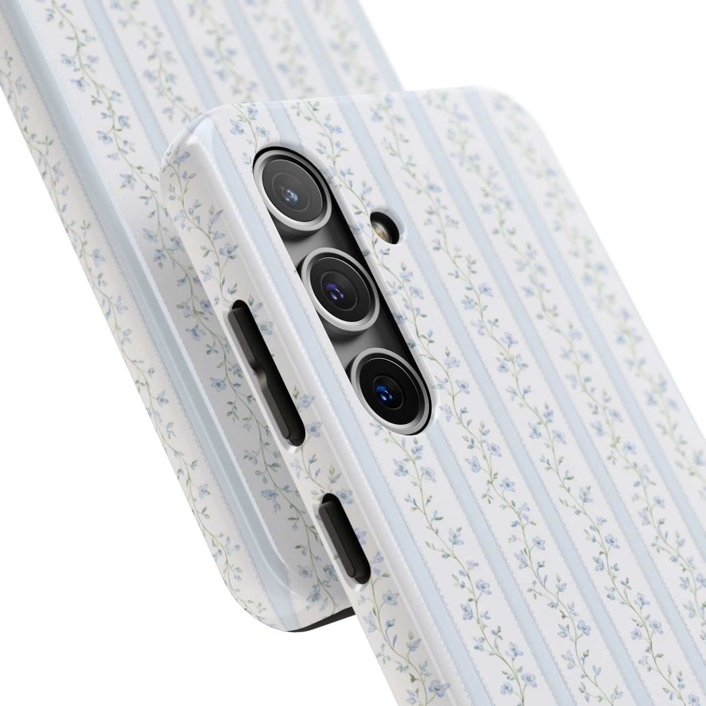 Vintage Blue Vine - Protective Phone Case