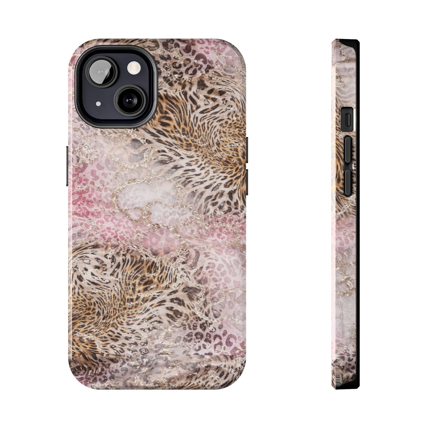 Pink Leopard - Protective Phone Case