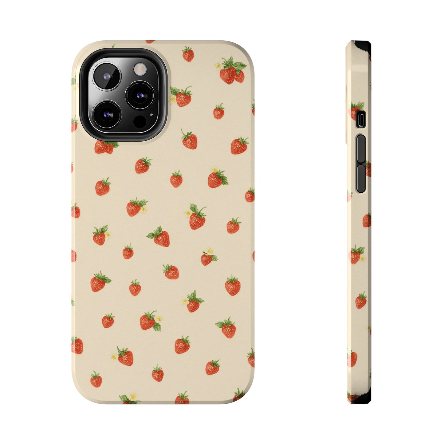 Strawberry Picking - Protective Phone Case
