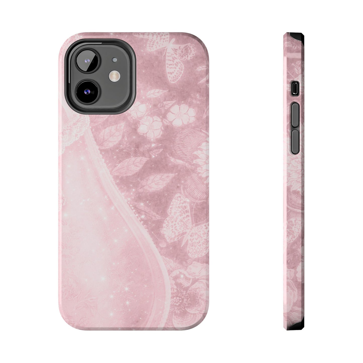 Pink Paisley - Protective Phone Case