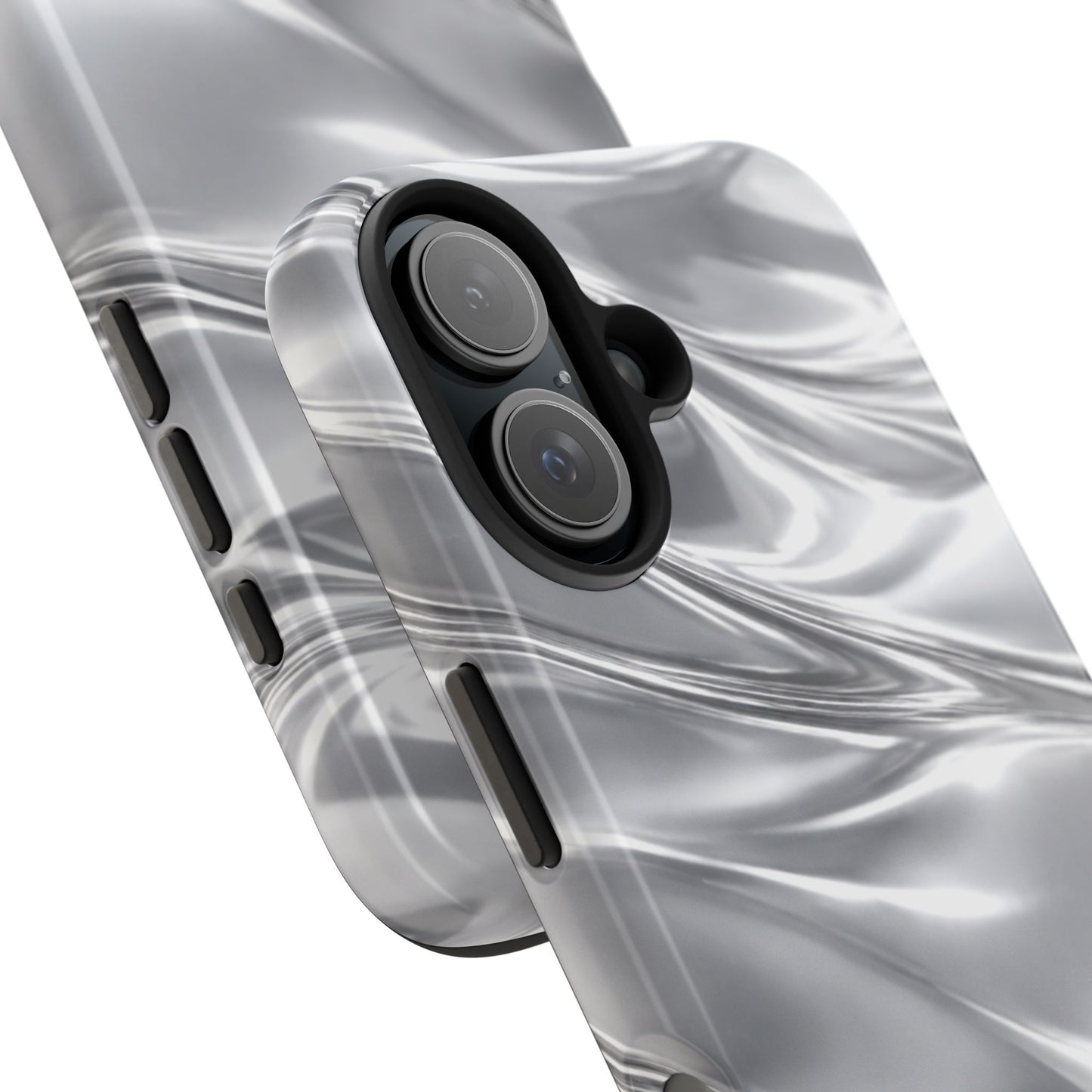 Silver Metallic - Protective Phone Case