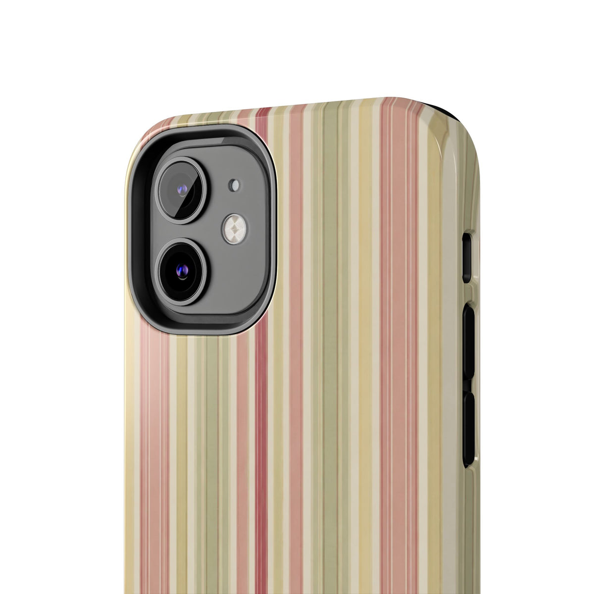 Rosewood Stripe - Protective Phone Case