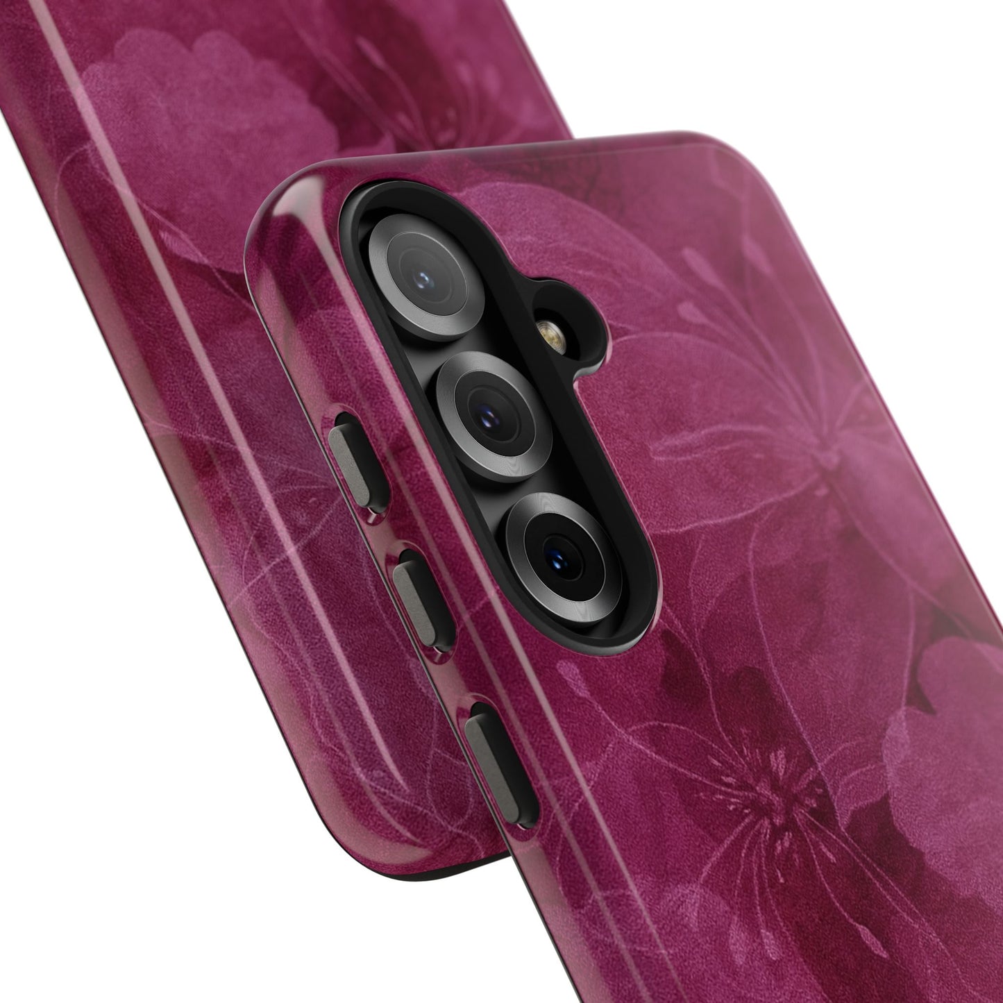 Magenta Petals - Protective Phone Case