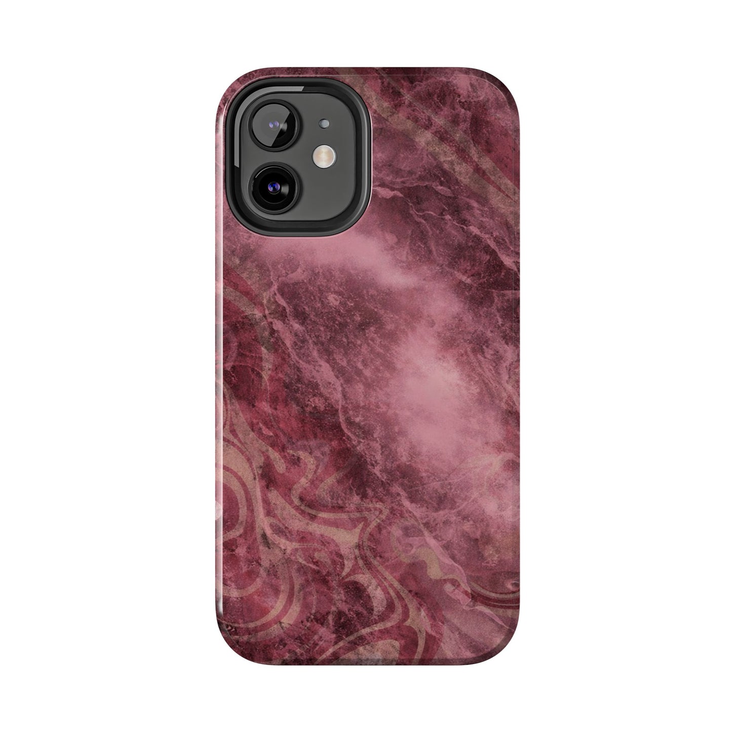 Marble Magenta - Protective Phone Case