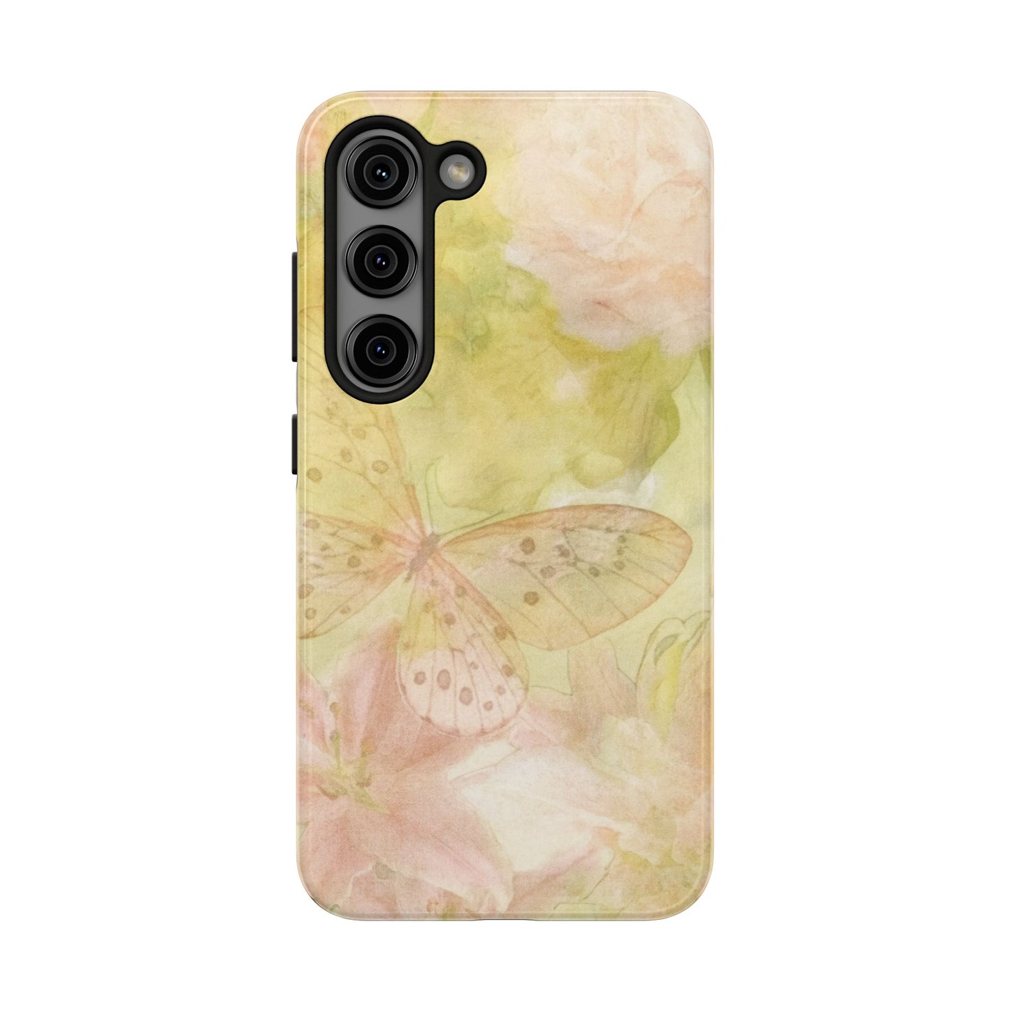Rose Butterfly - Protective Phone Case