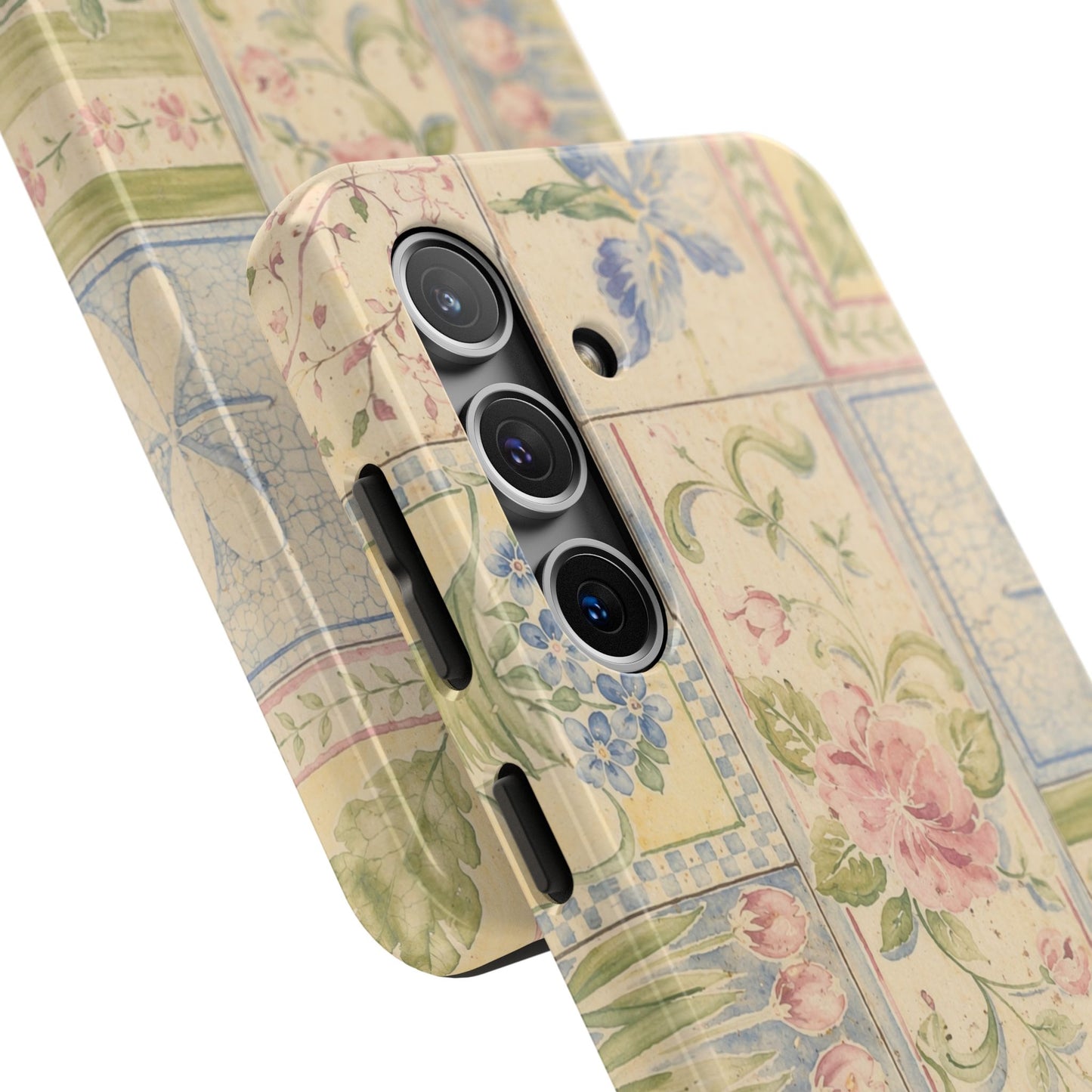 Floral Patchwork - Protective Phone Case