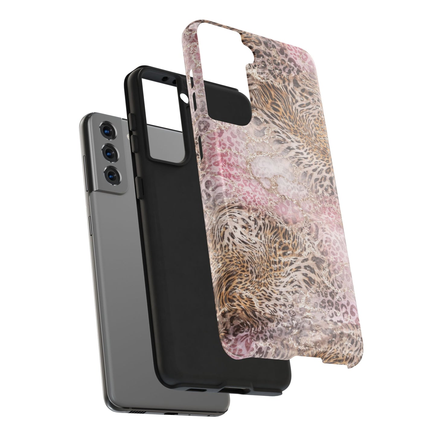 Pink Leopard - Protective Phone Case