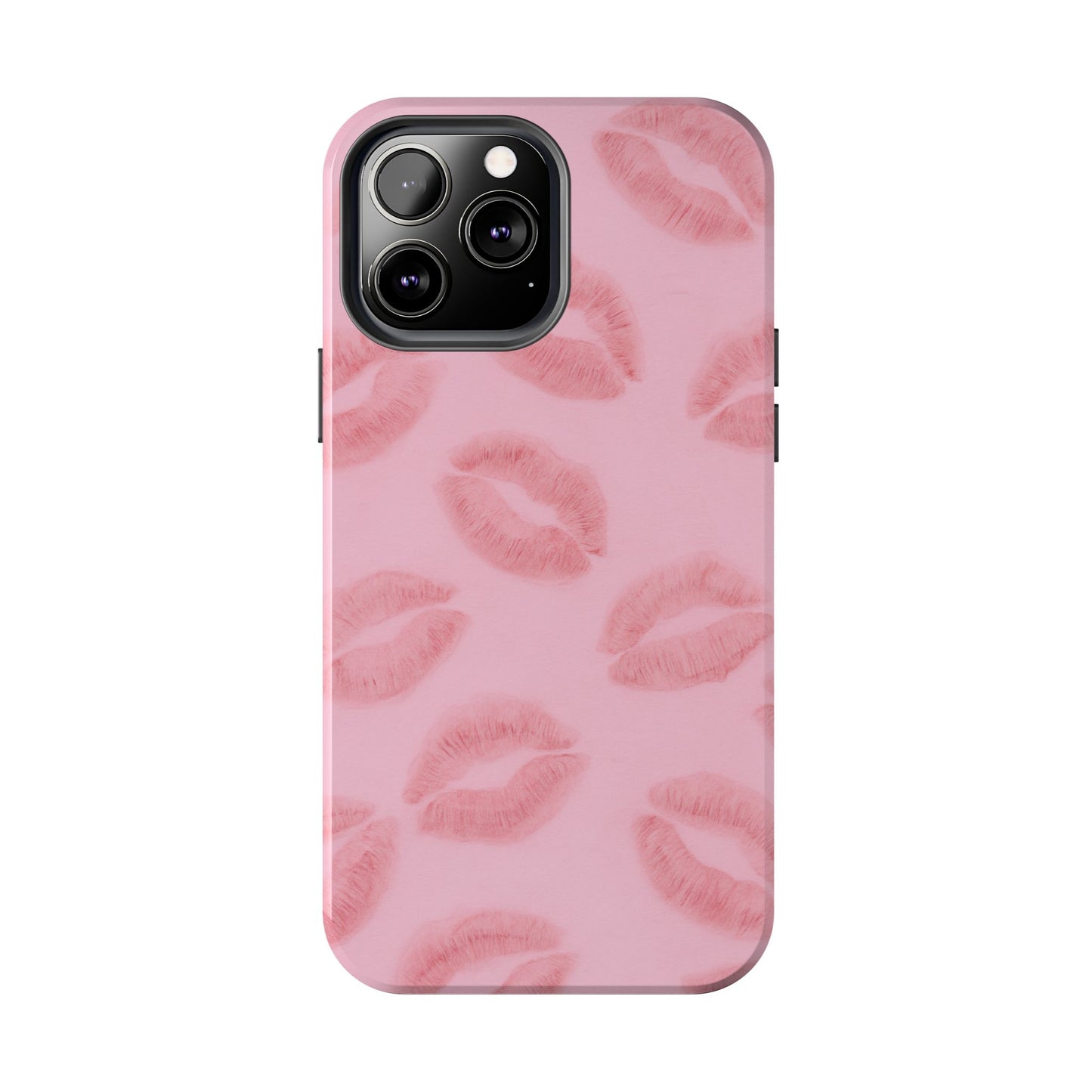 Pink Rosy Kisses - Protective Phone Case