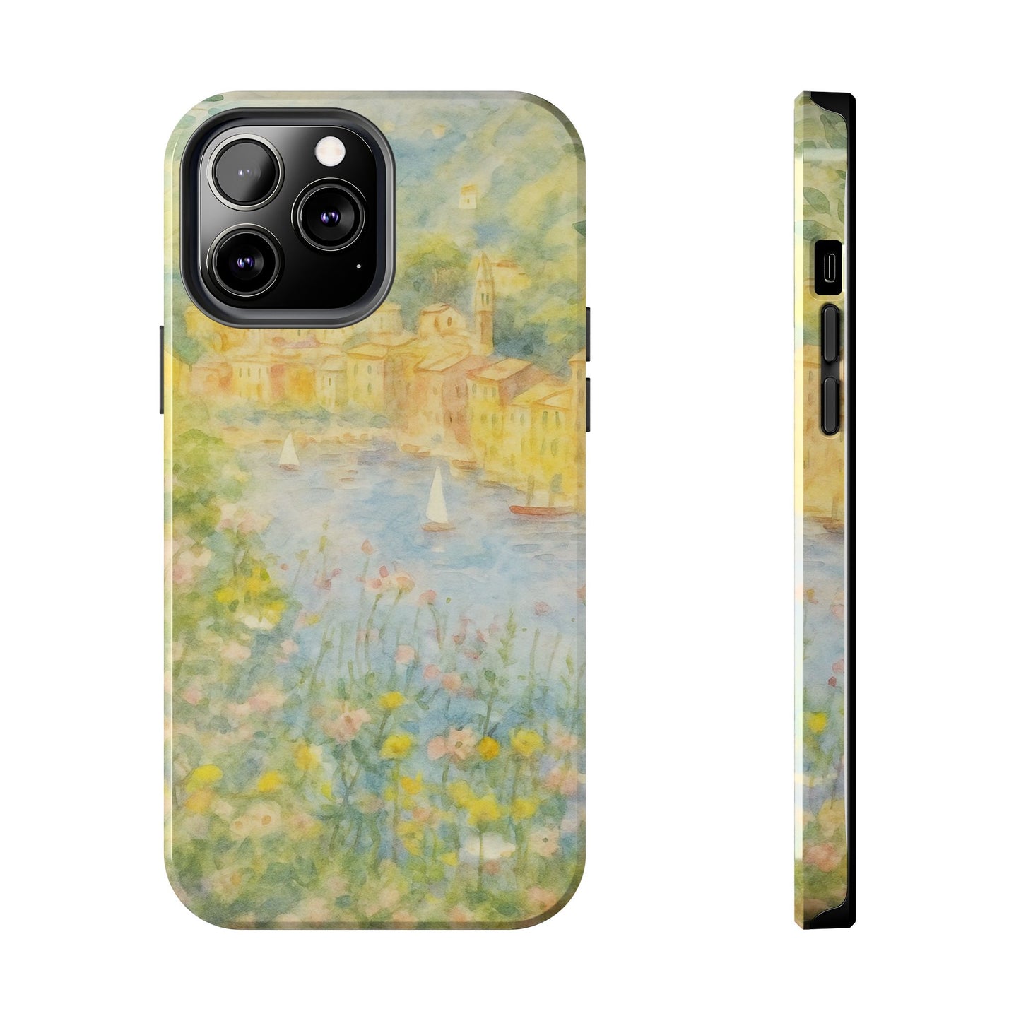 Mediterranean Seaside - Protective Phone Case