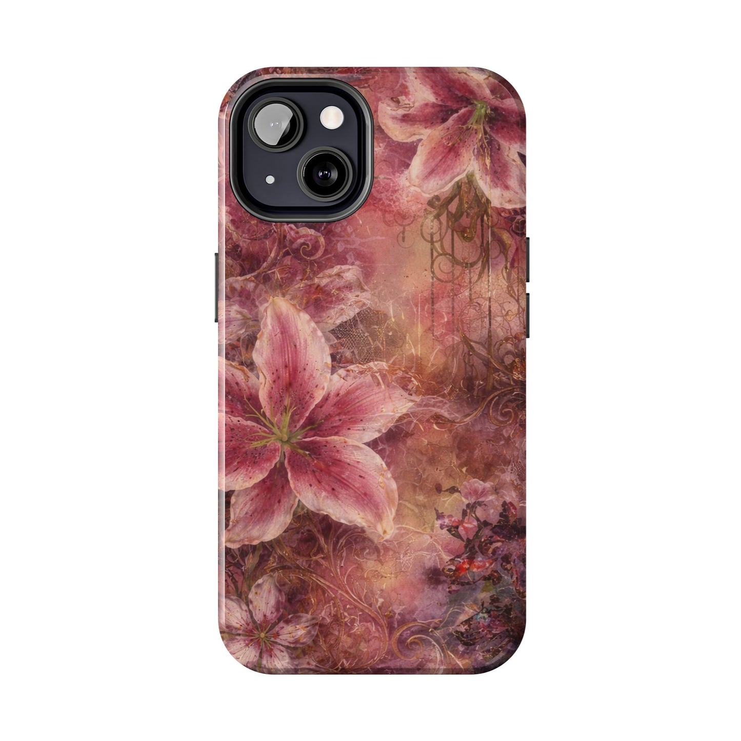 Vintage Lily - Protective Phone Case