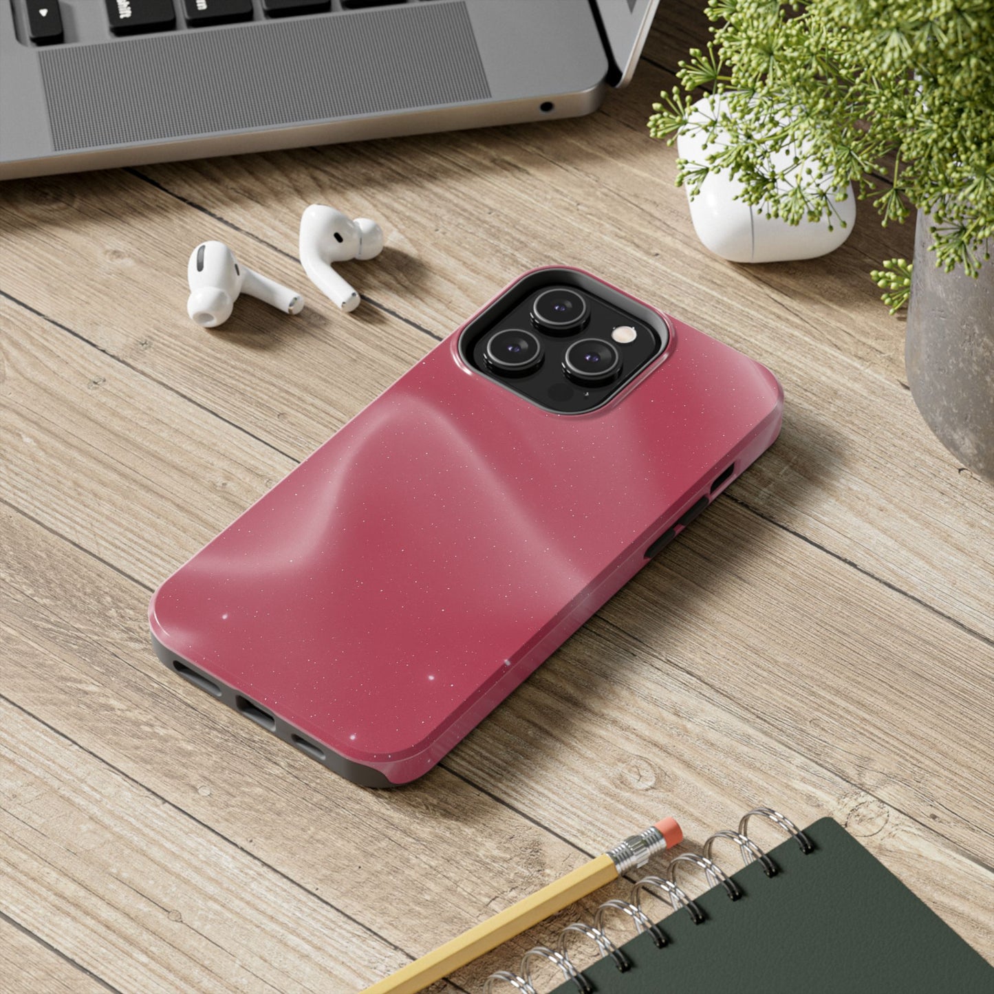 Pink Lipgloss - Protective Phone Case