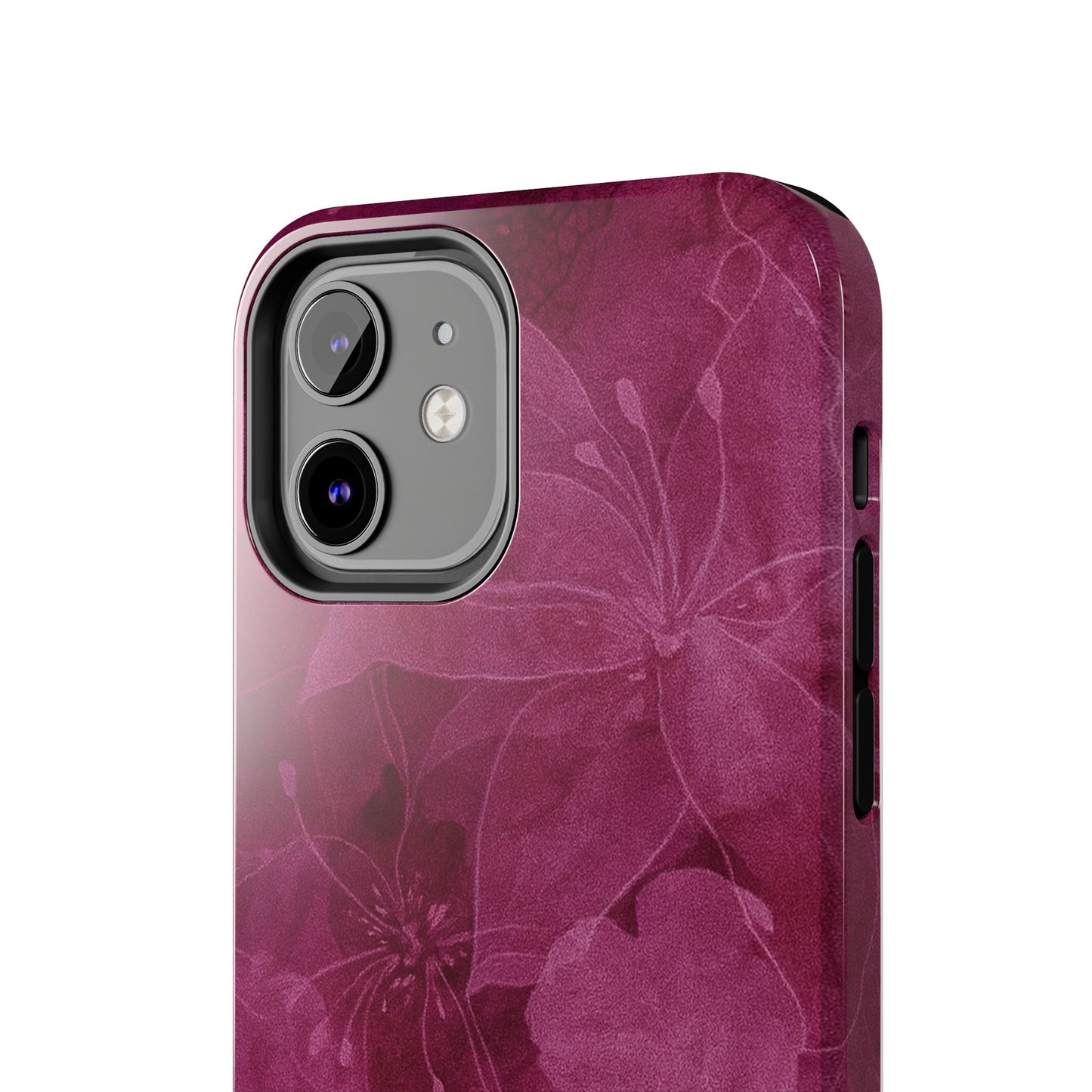 Magenta Petals - Protective Phone Case