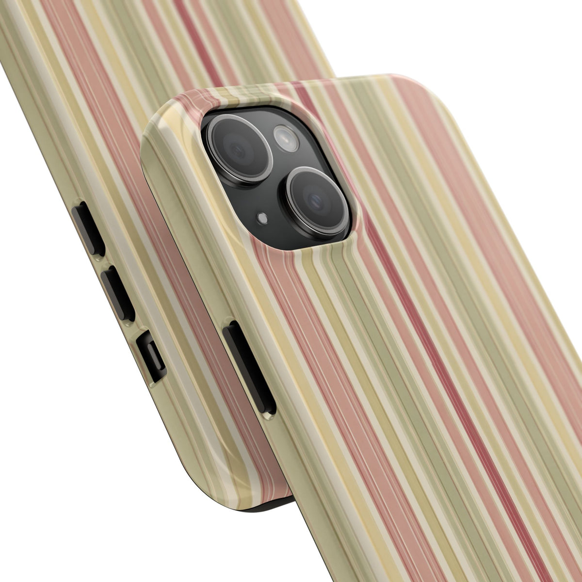 Rosewood Stripe - Protective Phone Case