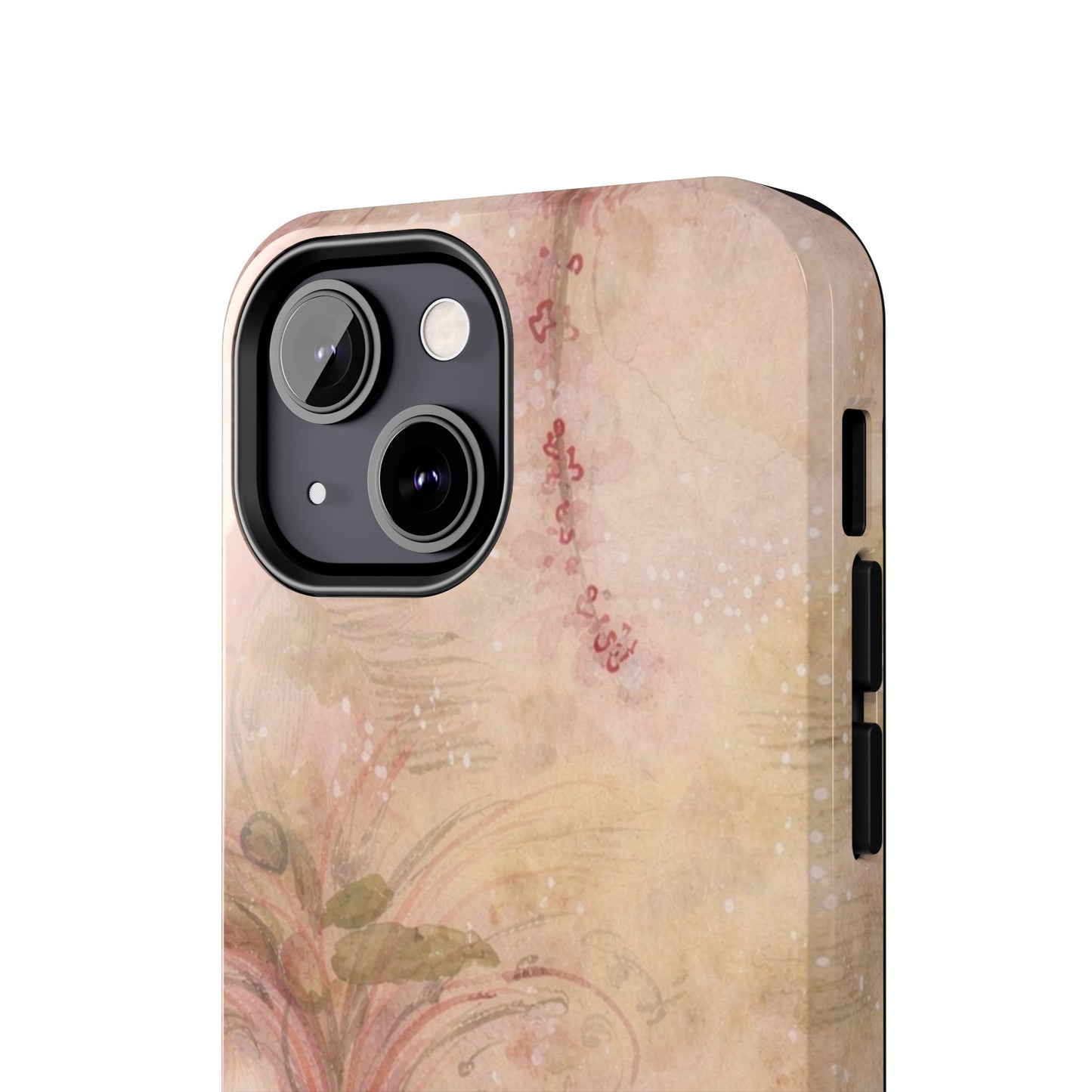 Antique Watercolor Floral - Protective Phone Case