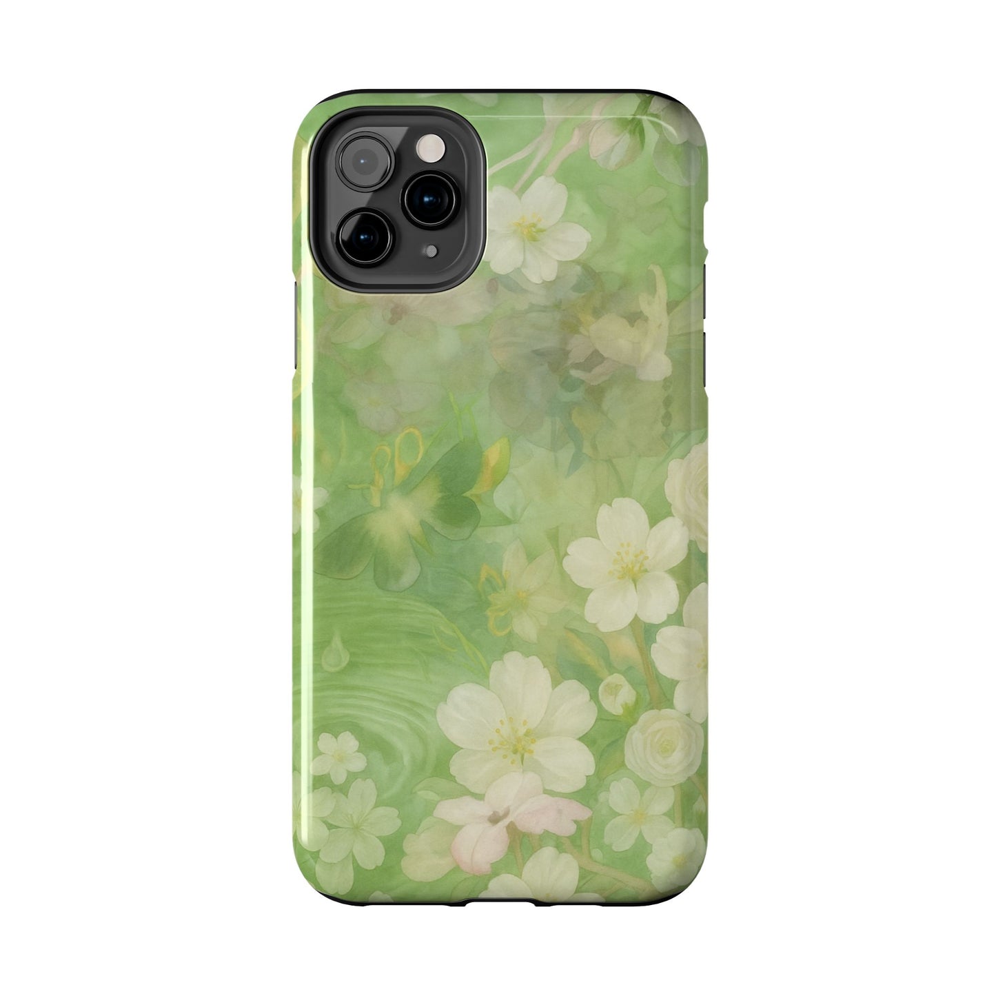 Sage Blossom - Protective Phone Case