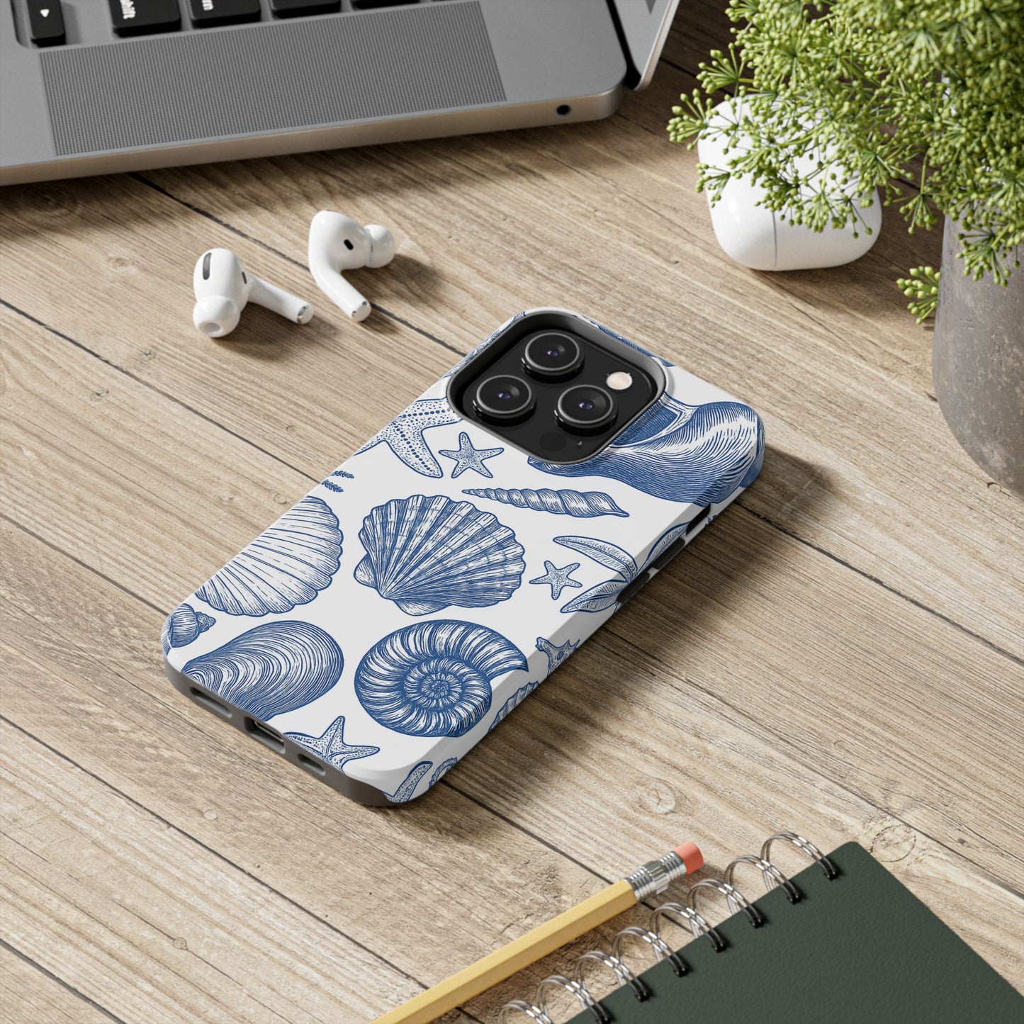 Seashells by the Shore - Protective Phone Case