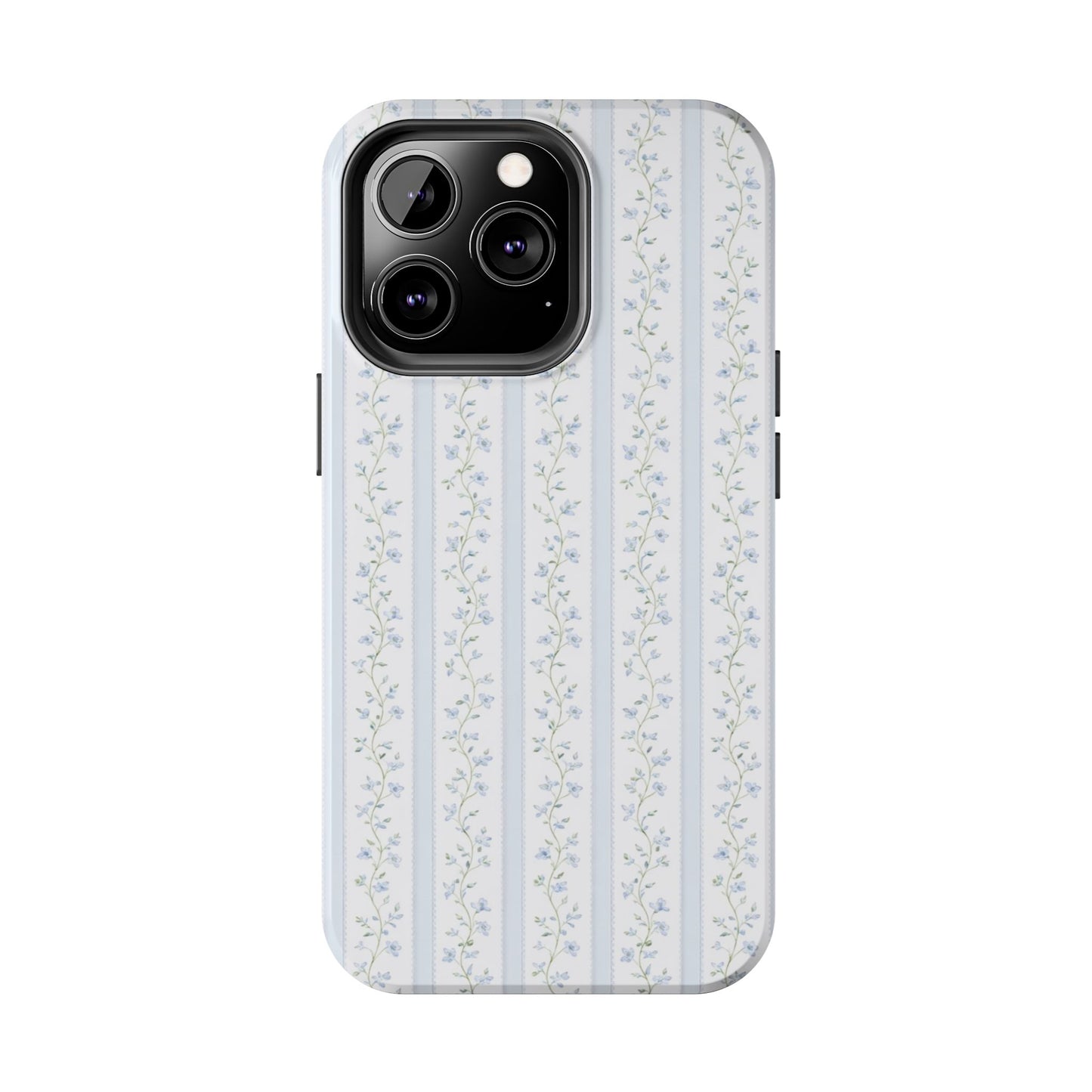 Vintage Blue Vine - Protective Phone Case