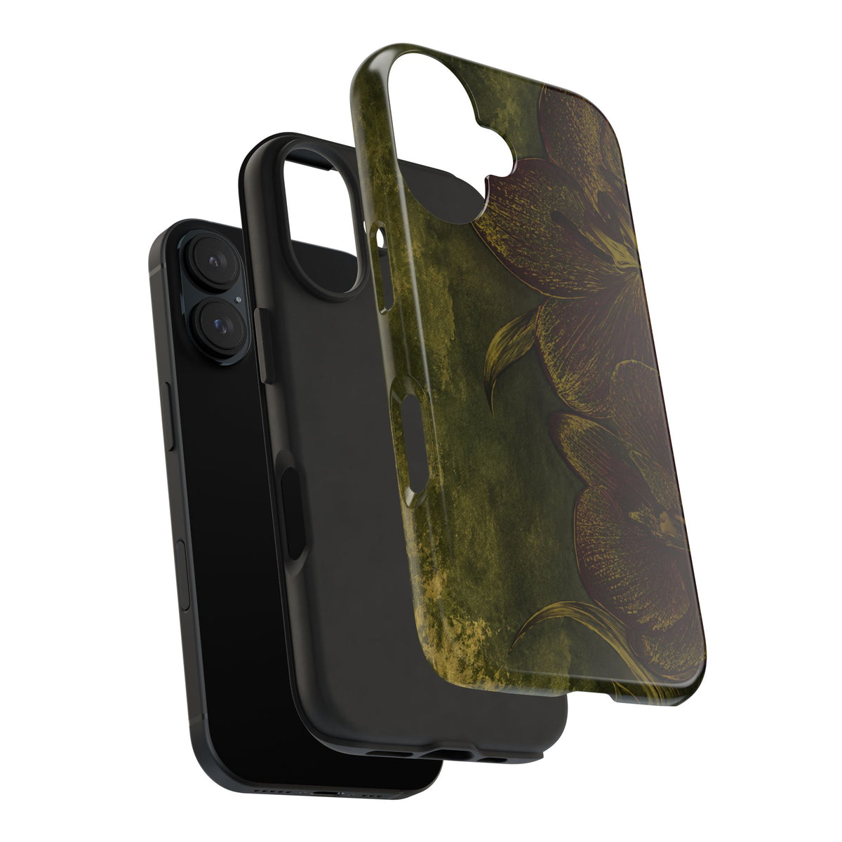 Olive Orchid - Protective Phone Case