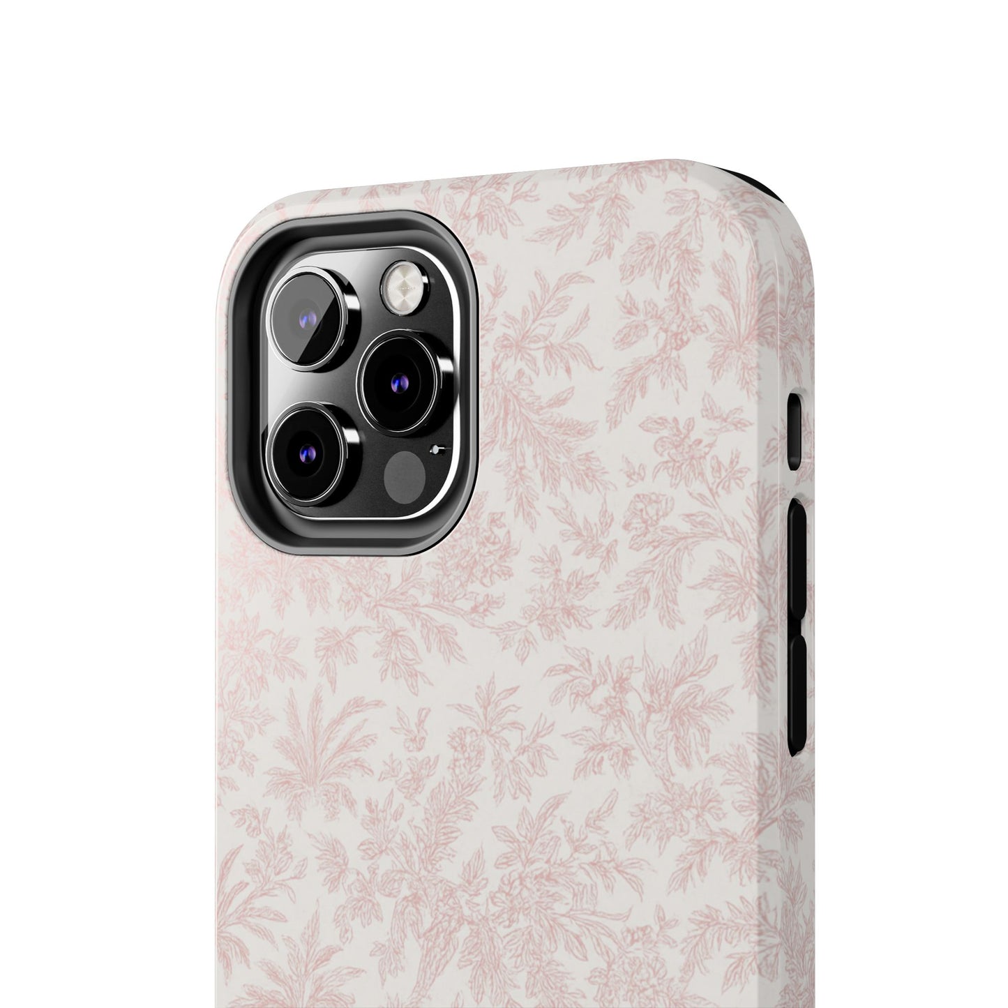 Blush Pink Floral - Protective Phone Case