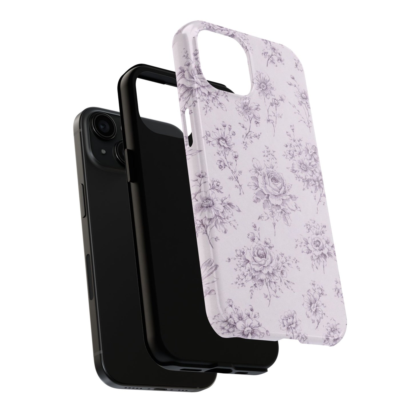 Lavender Bouquet - Protective Phone Case