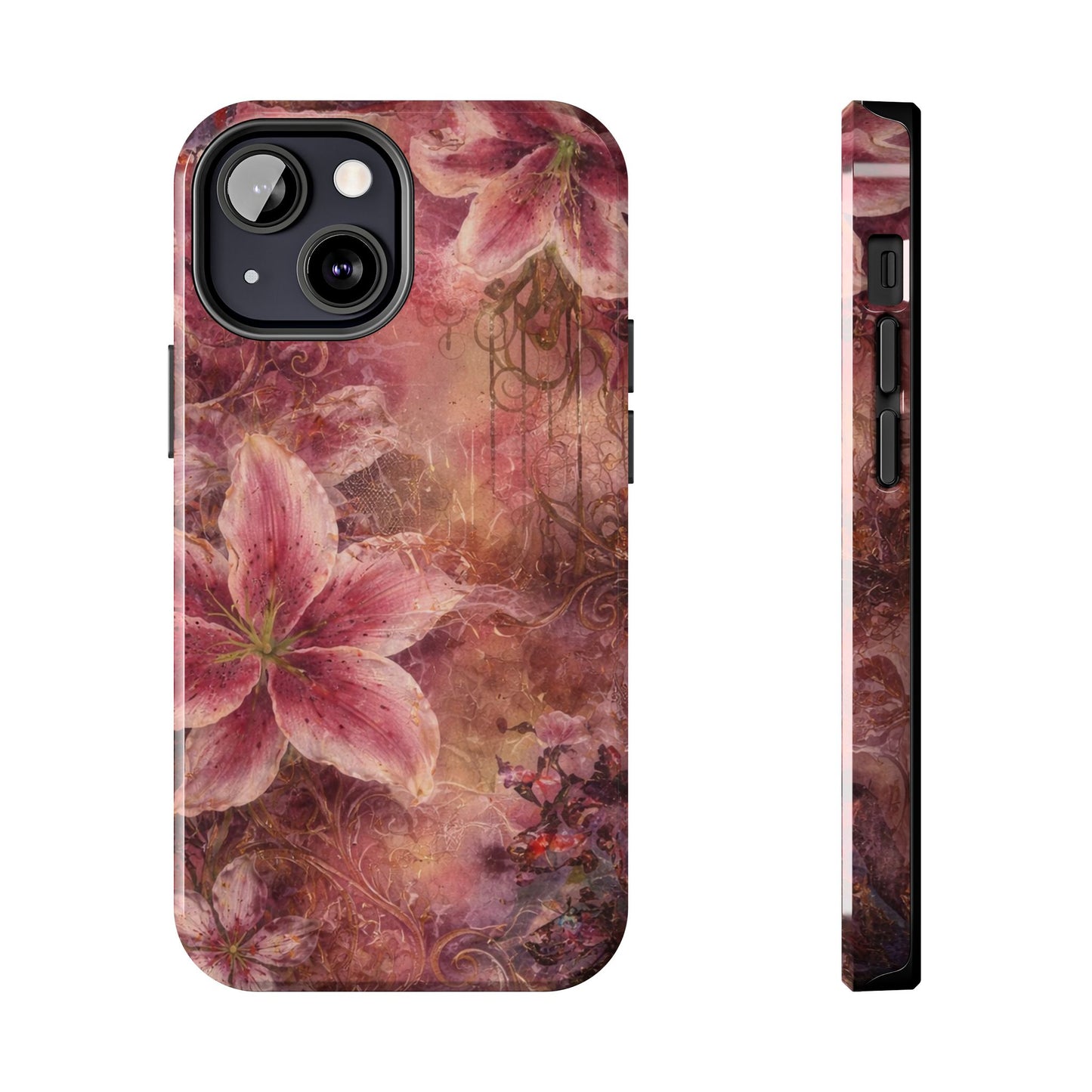 Vintage Lily - Protective Phone Case