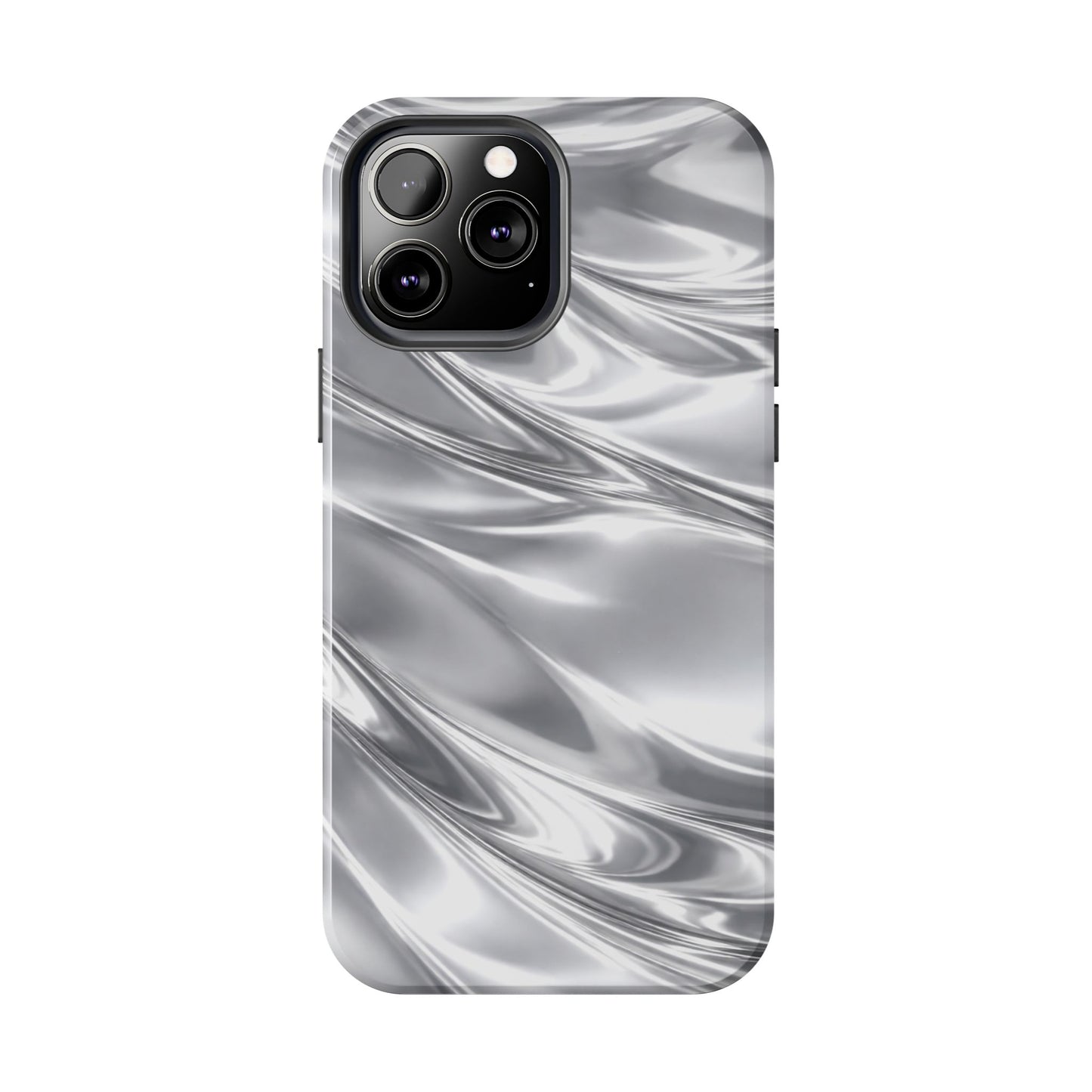 Silver Metallic - Protective Phone Case