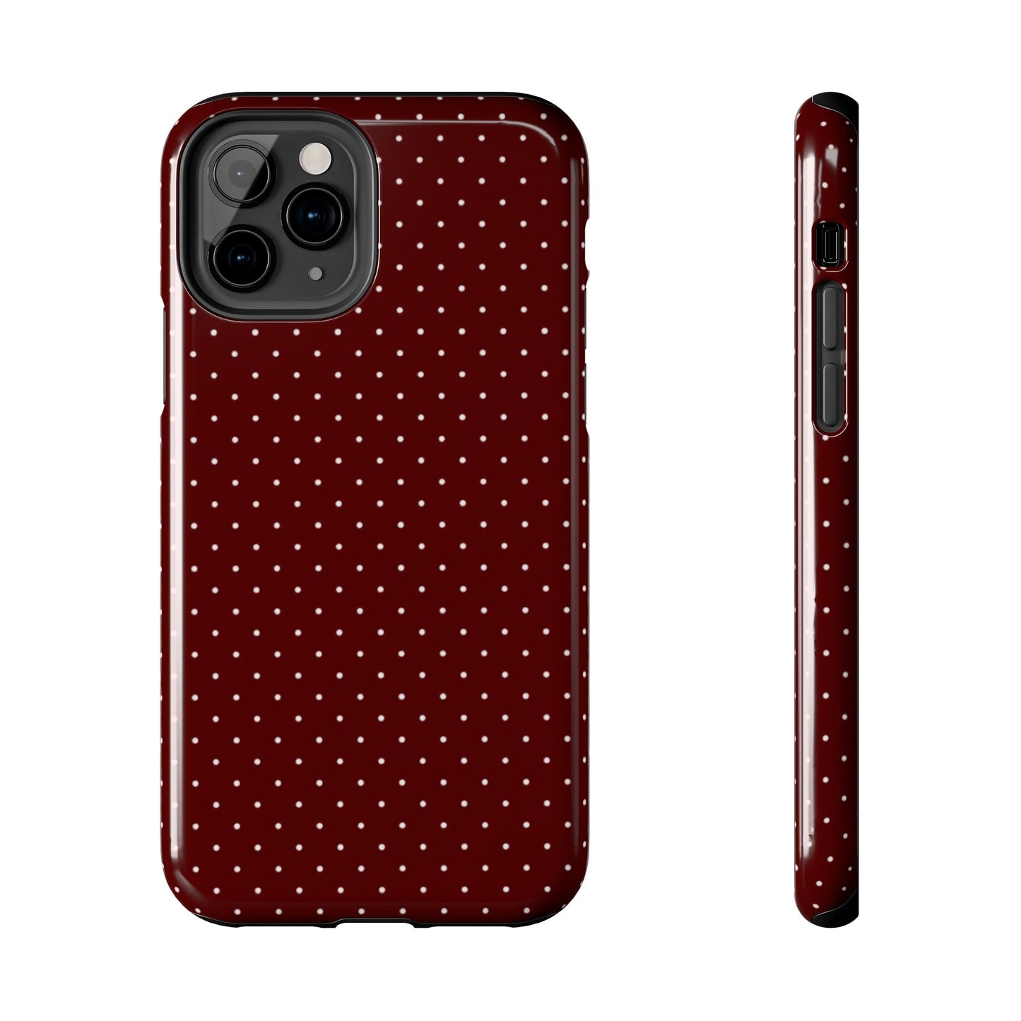 Red Polka Dots - Protective Phone Case