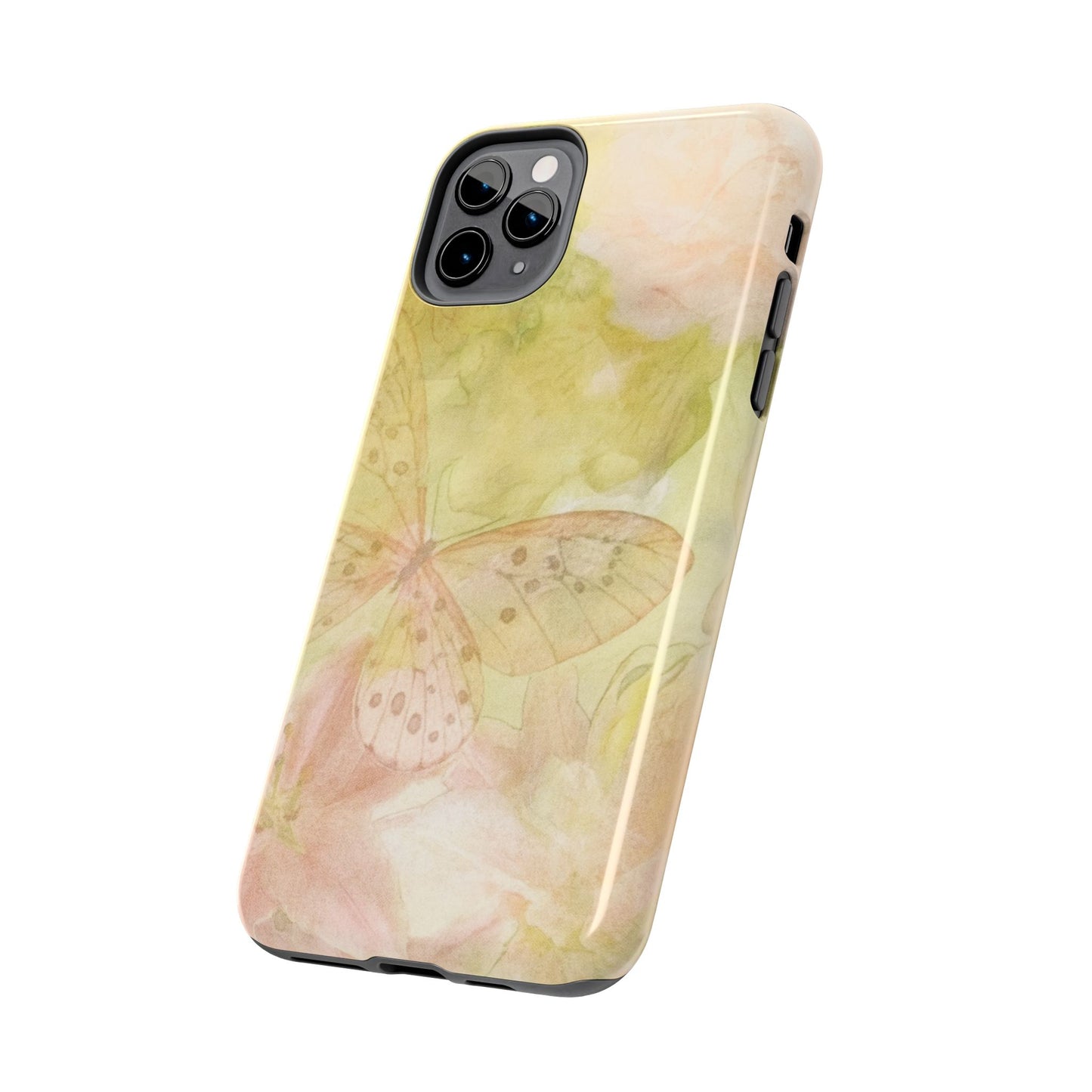 Rose Butterfly - Protective Phone Case
