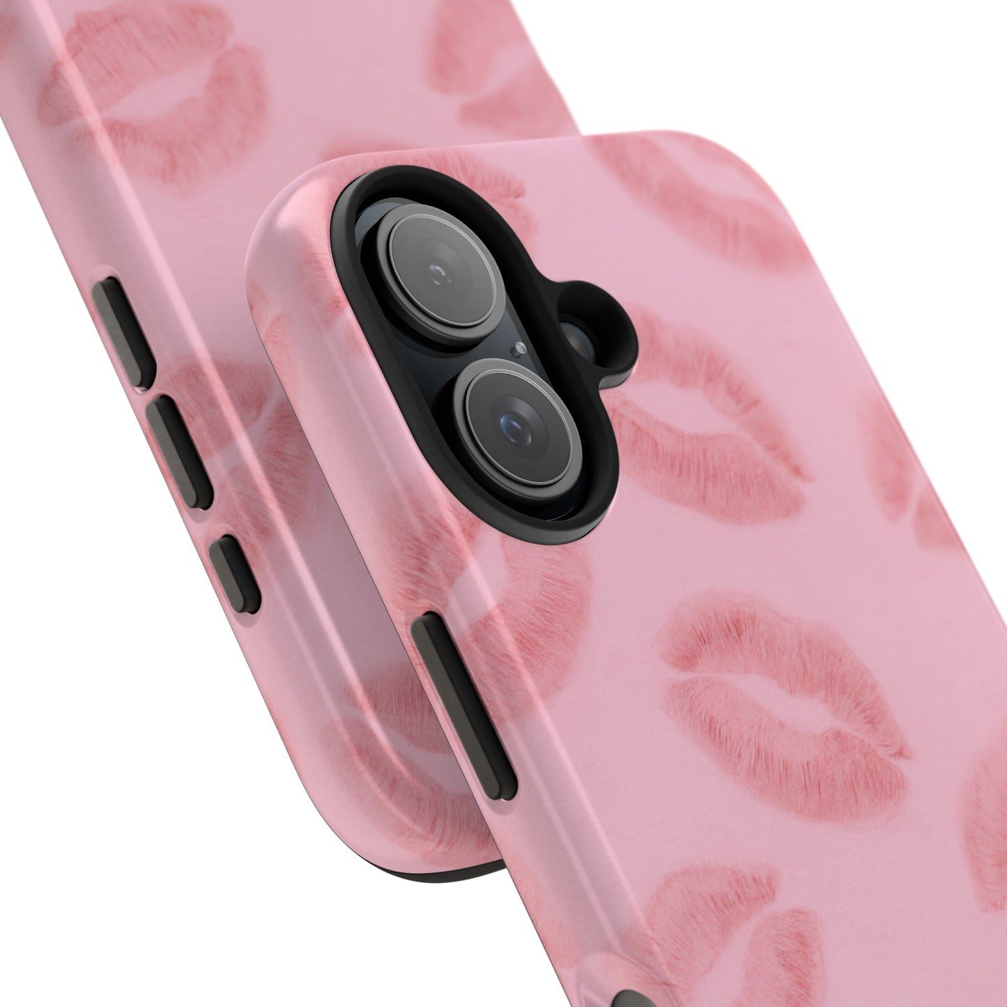 Pink Rosy Kisses - Protective Phone Case