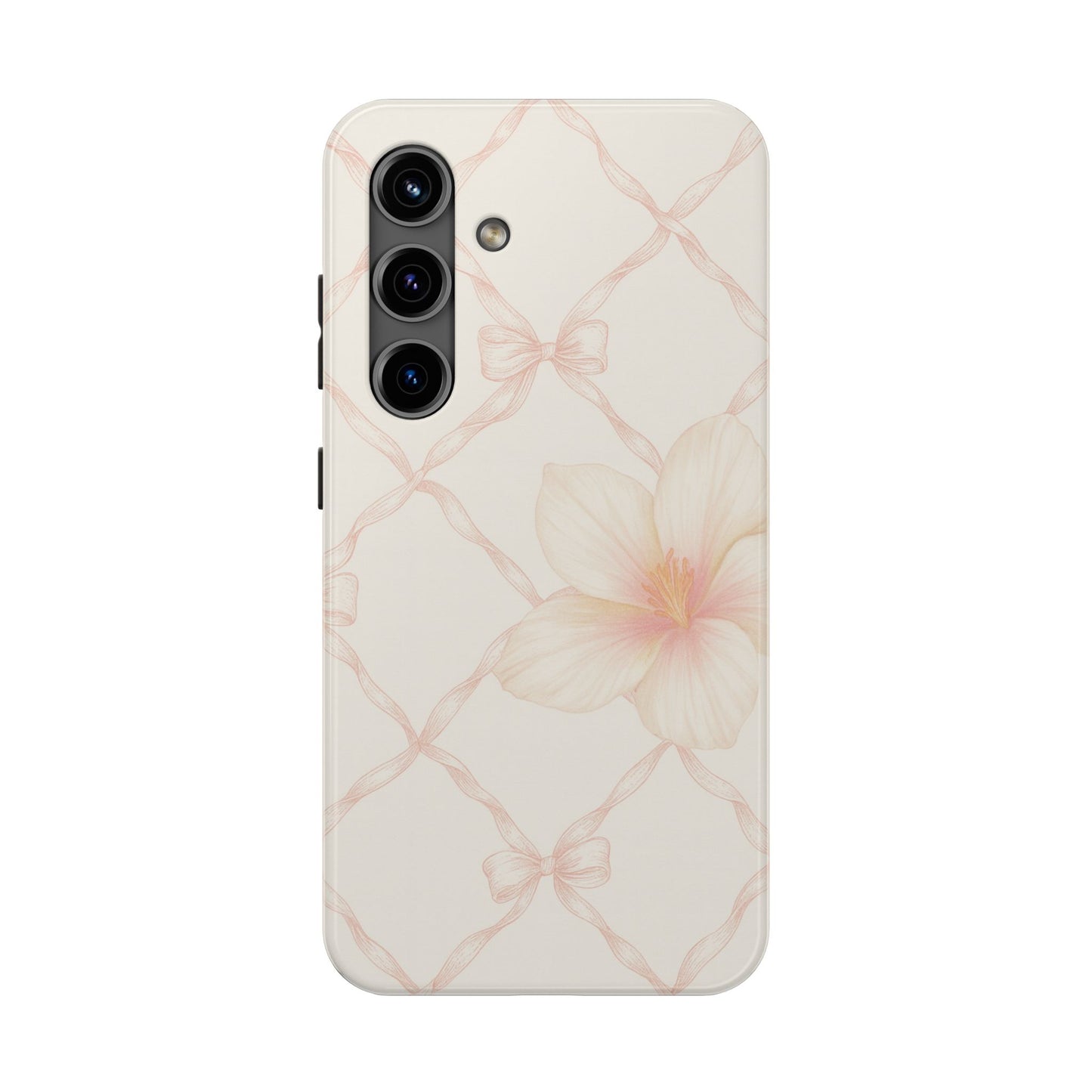 Bows and Botanical - Protective Phone Case