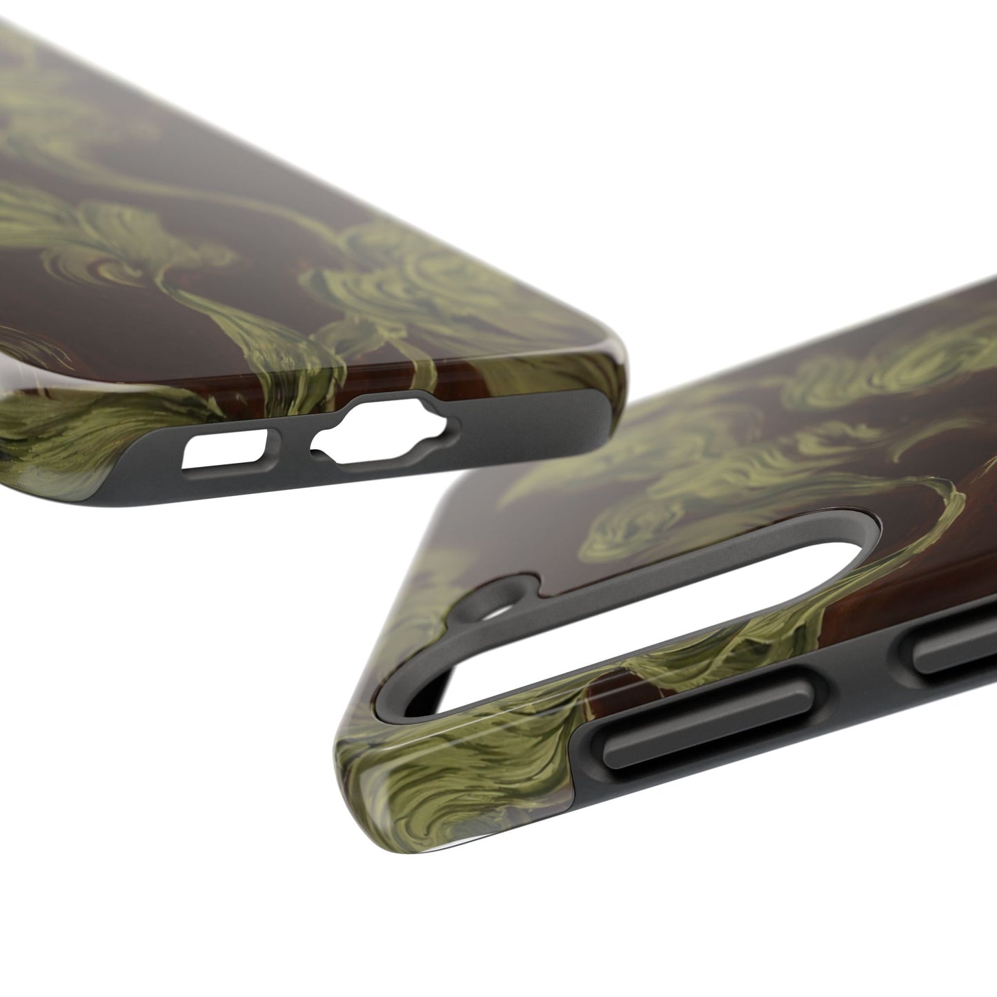 Magnolia Stained Glass - Protective Phone Case