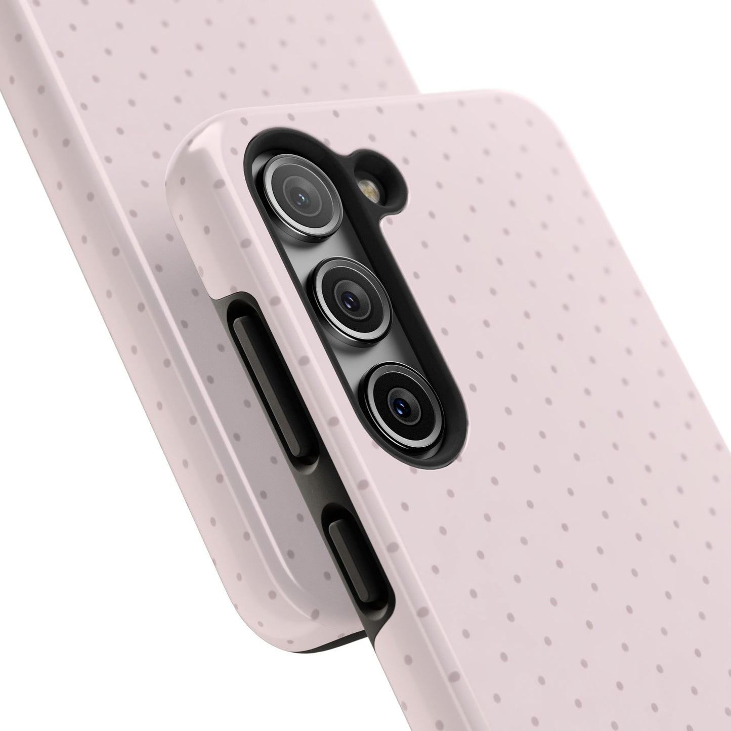 Blush Pink Polka Dot - Protective Phone Case