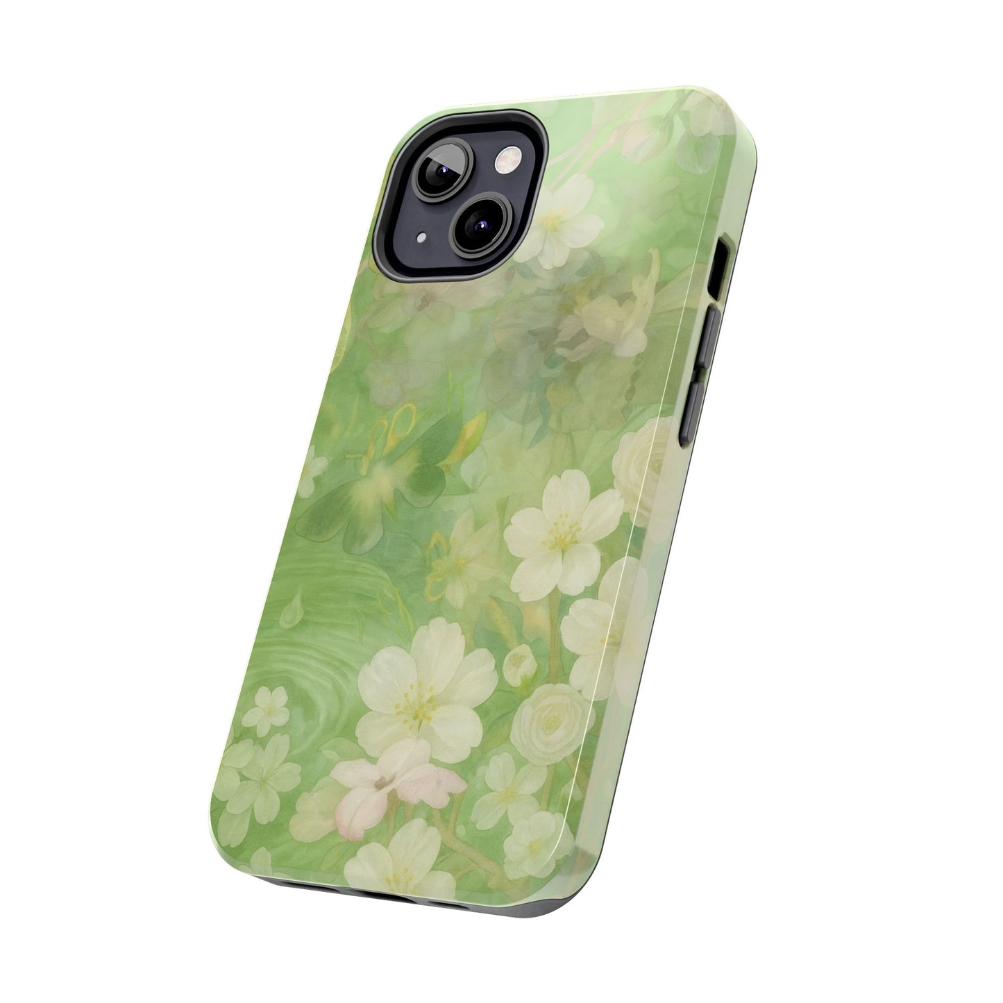Sage Blossom - Protective Phone Case