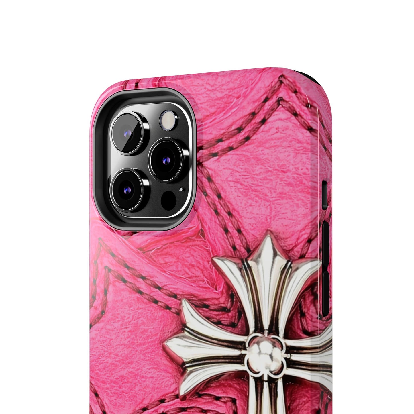 Pink Cross - Protective Phone Case