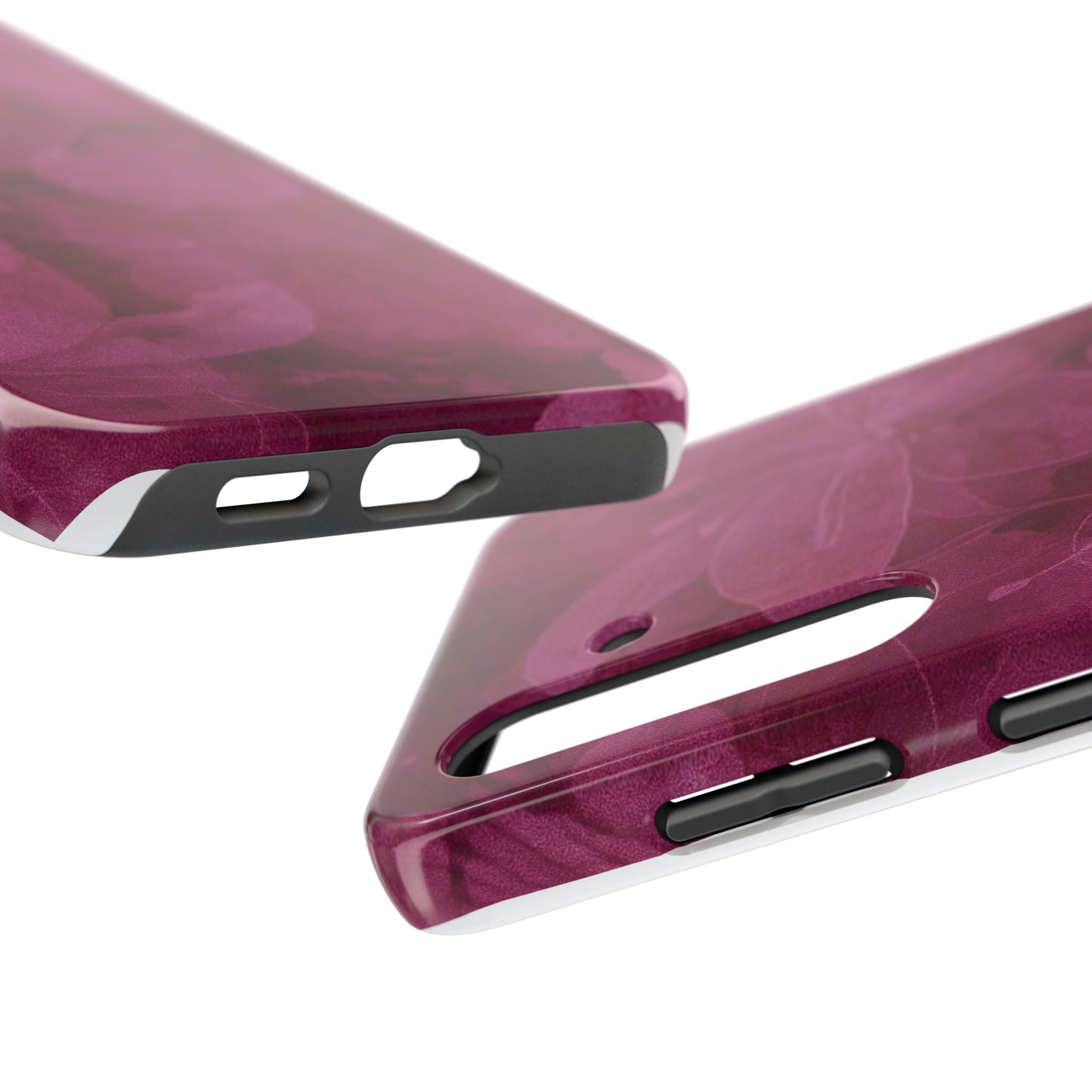 Magenta Petals - Protective Phone Case