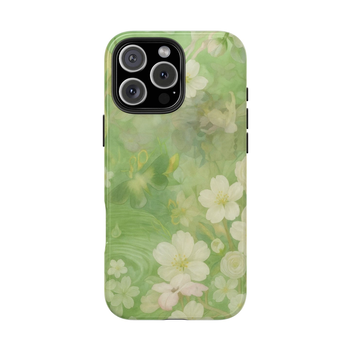 Sage Blossom - Protective Phone Case