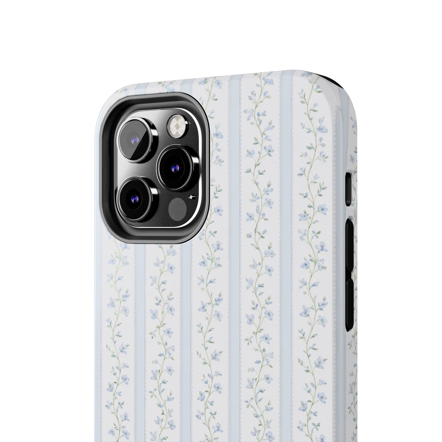 Vintage Blue Vine - Protective Phone Case