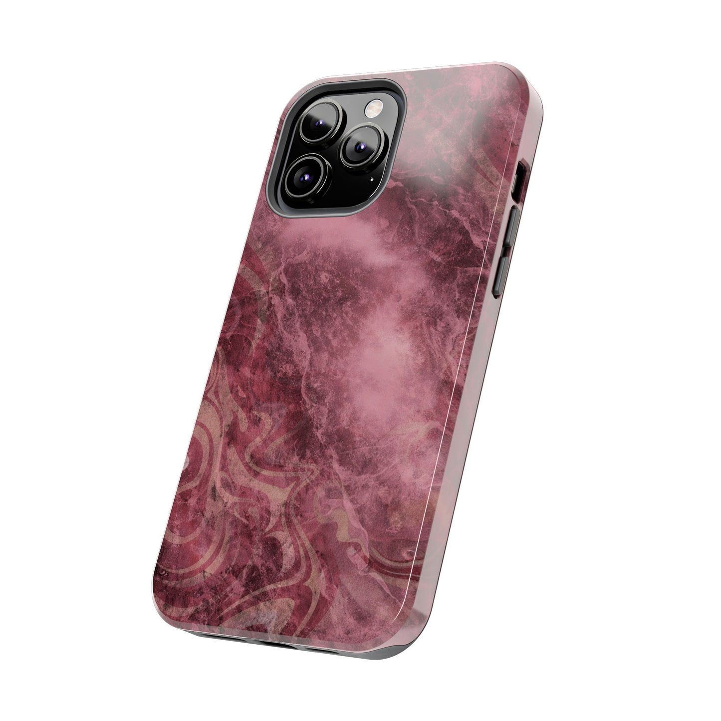 Marble Magenta - Protective Phone Case