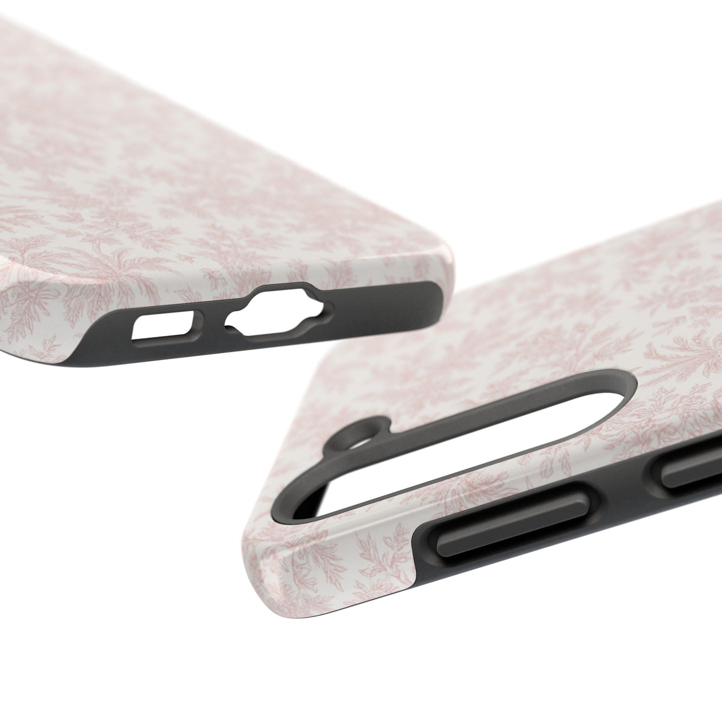 Blush Pink Floral - Protective Phone Case