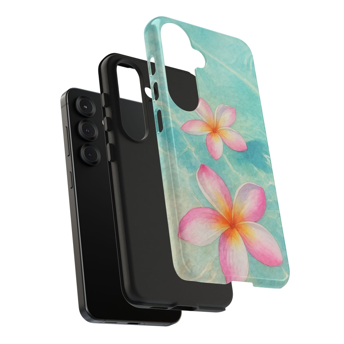 Tropical Flowers - Protective Phone Case