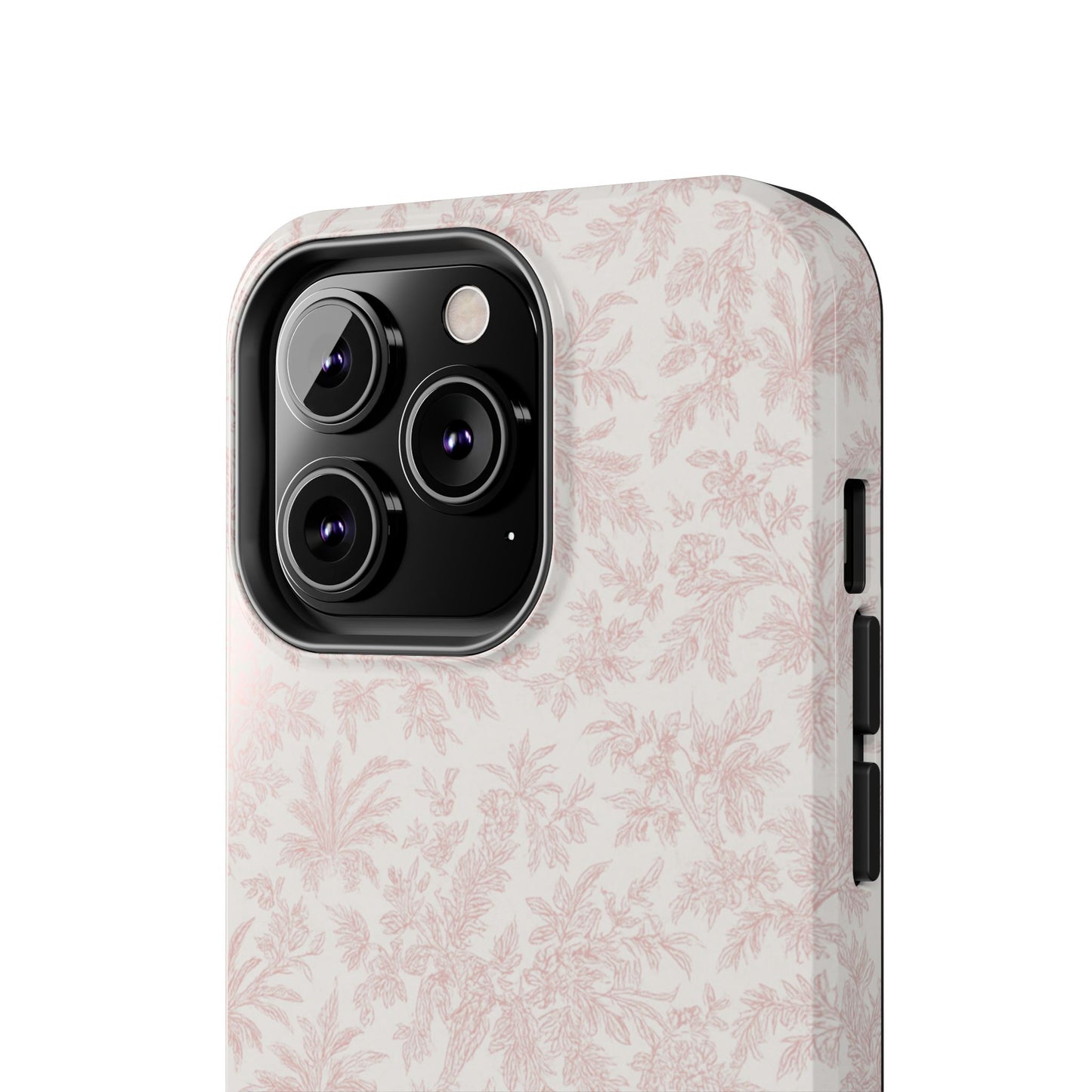 Blush Pink Floral - Protective Phone Case