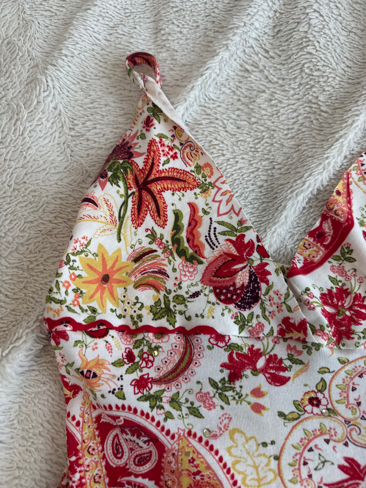 Multicolor Cami with Unique Design