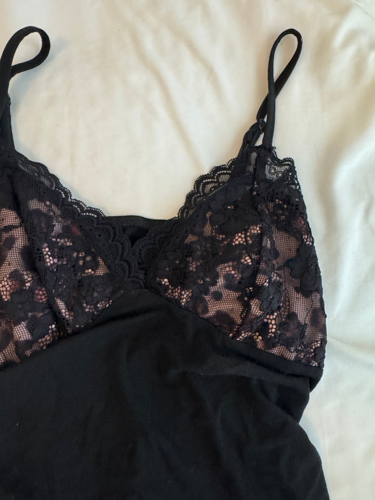 Black Halter Top with Animal Print